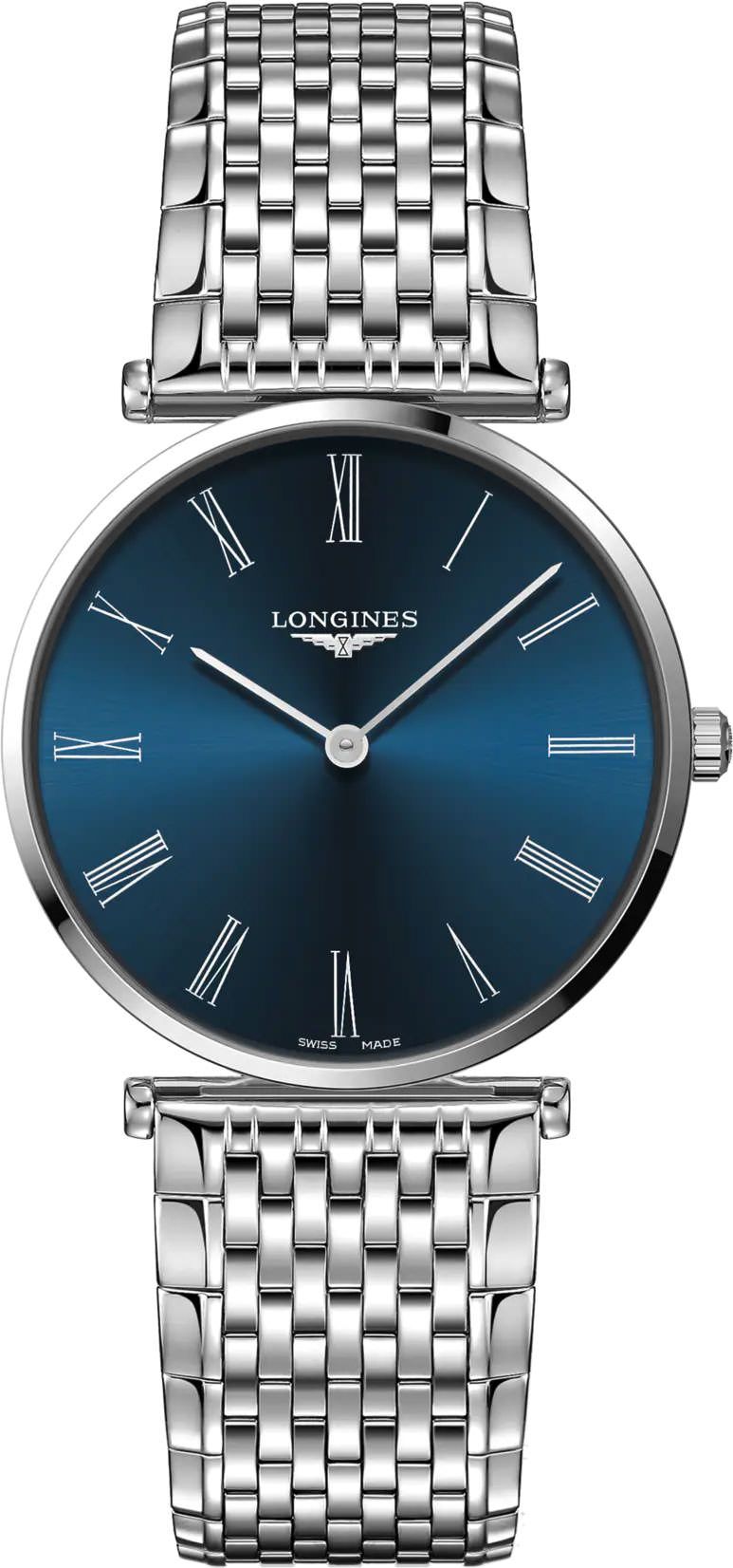 Longines Elegance La Grande Classique de Longines Blue Dial 38 mm Quartz Watch For Unisex - 1