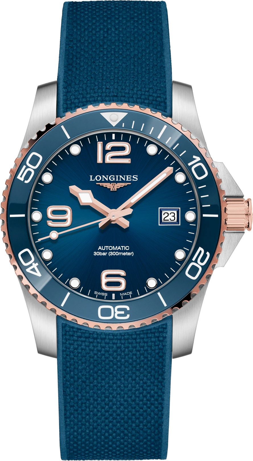 Longines Diving HydroConquest Blue Dial 41 mm Automatic Watch For Men - 1