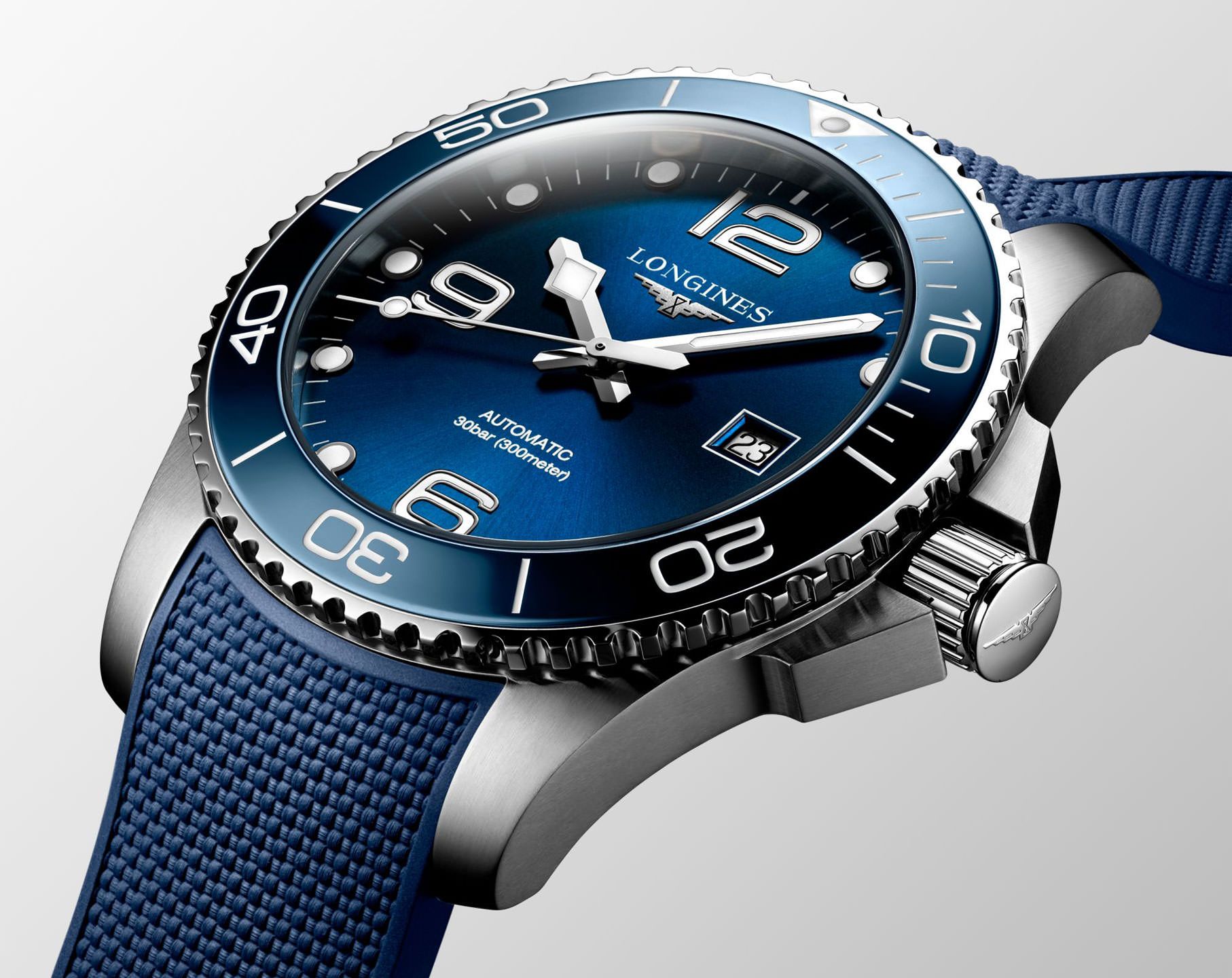 Longines Diving HydroConquest Blue Dial 43 mm Automatic Watch For Men - 3