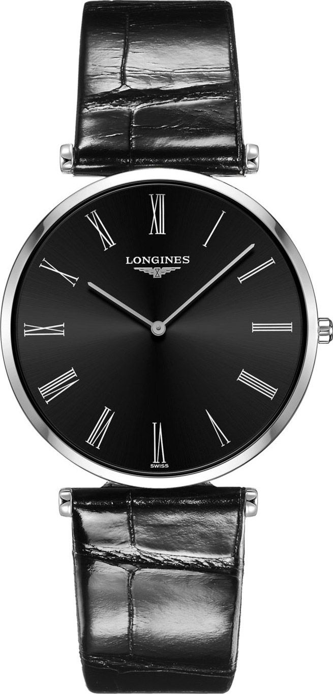 Longines Elegance La Grande Classique de Longines Black Dial 37 mm Quartz Watch For Women - 1