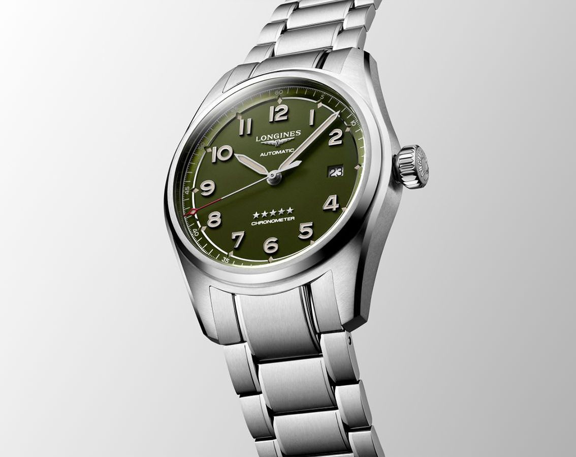 Longines Avigation Longines Spirit Green Dial 40 mm Automatic Watch For Women - 3