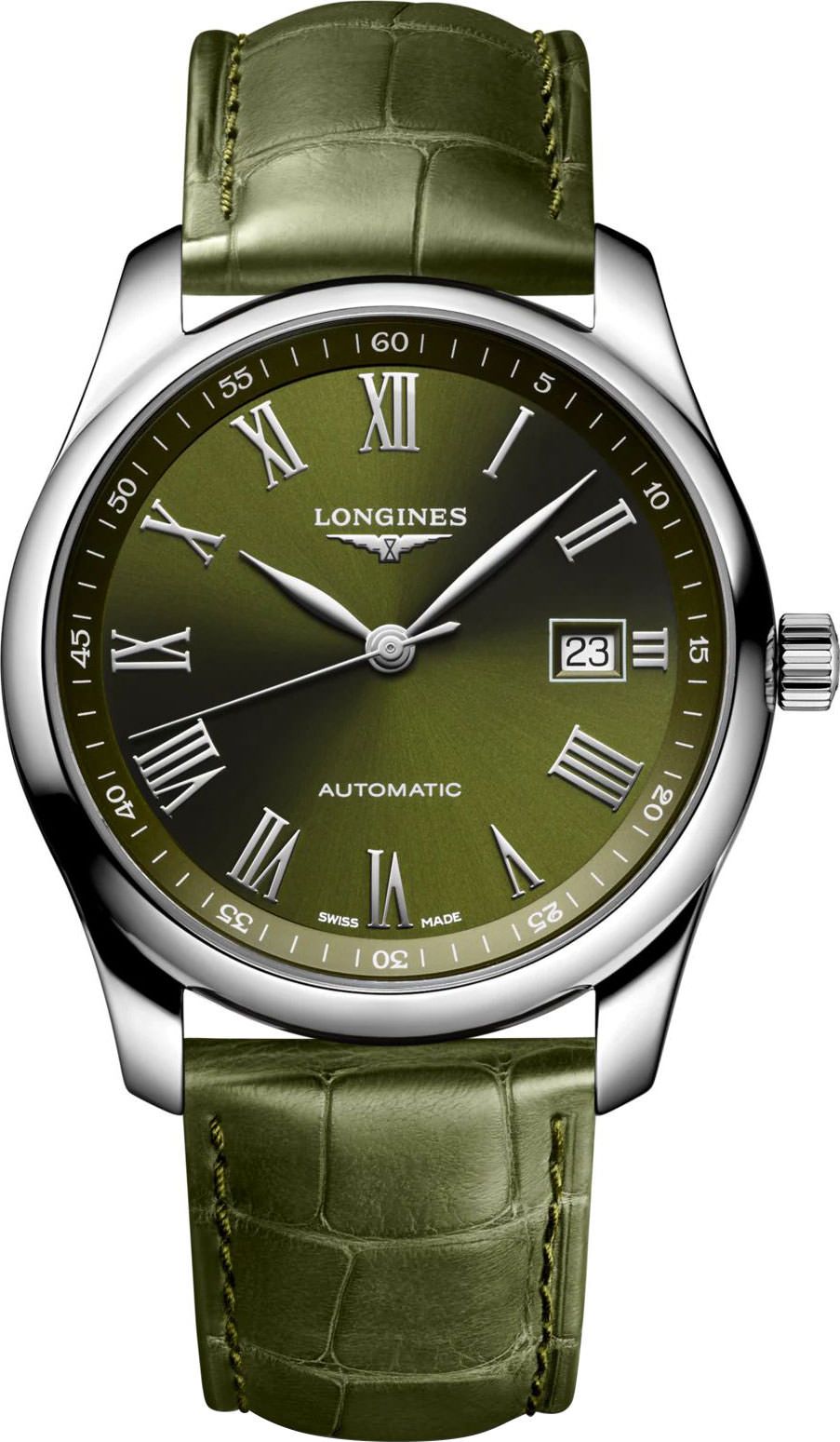 Longines Watchmaking Tradition The Longines Master Collection Green Dial 40 mm Automatic Watch For Men - 1