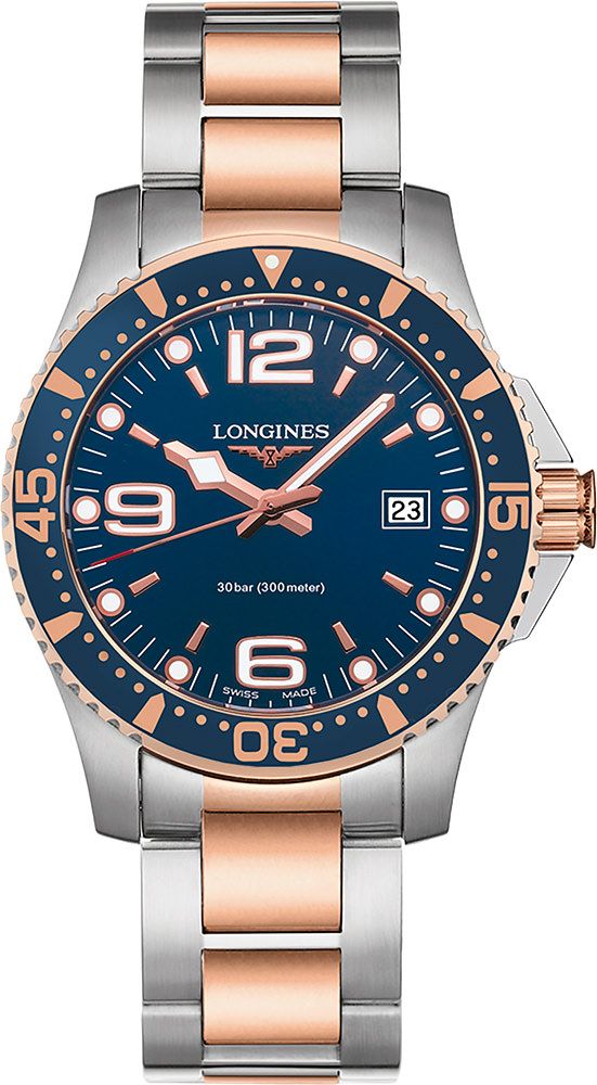 Longines Diving HydroConquest Blue Dial 41 mm Quartz Watch For Men - 1