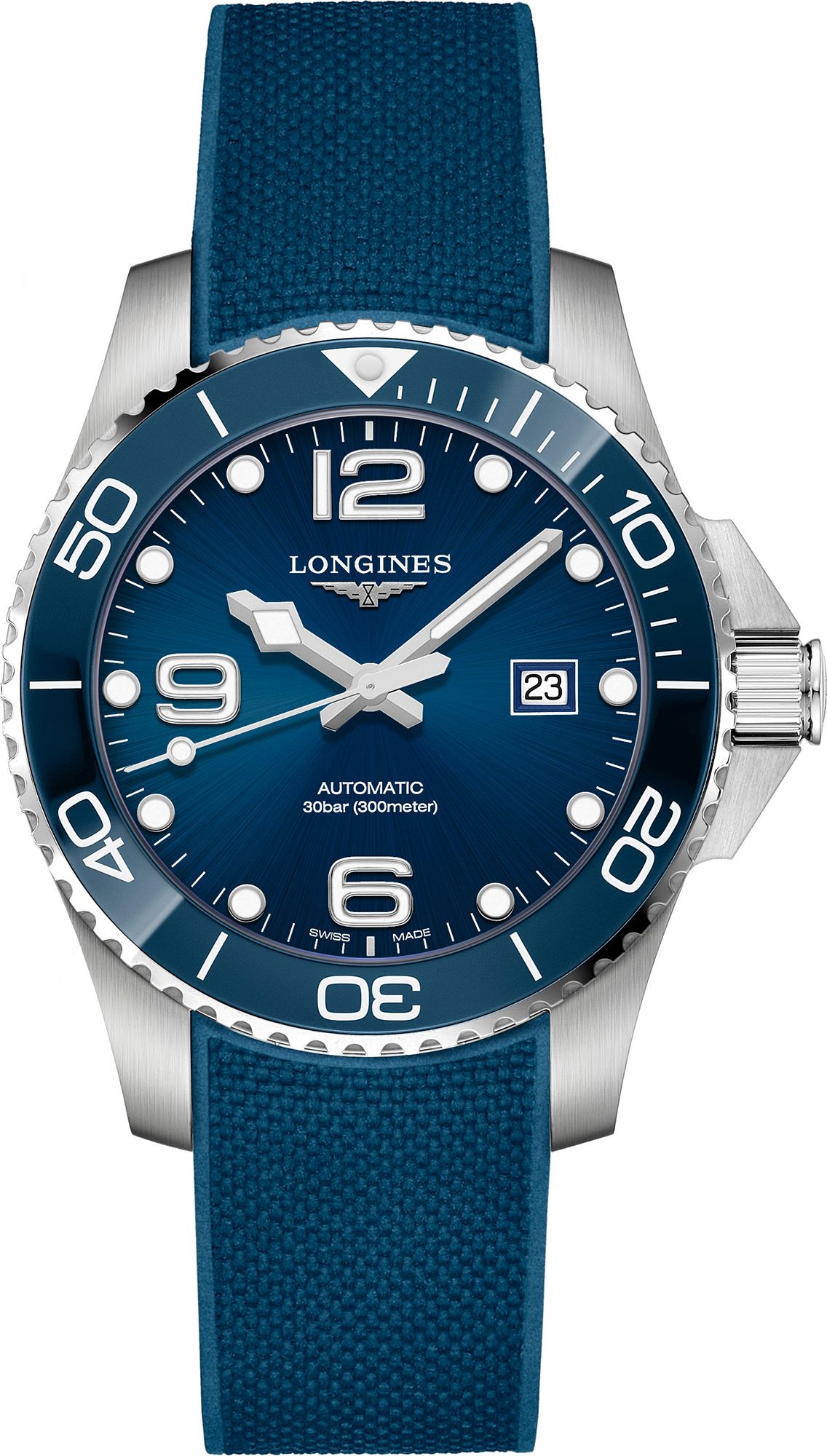 Longines Diving HydroConquest Blue Dial 43 mm Automatic Watch For Men - 1