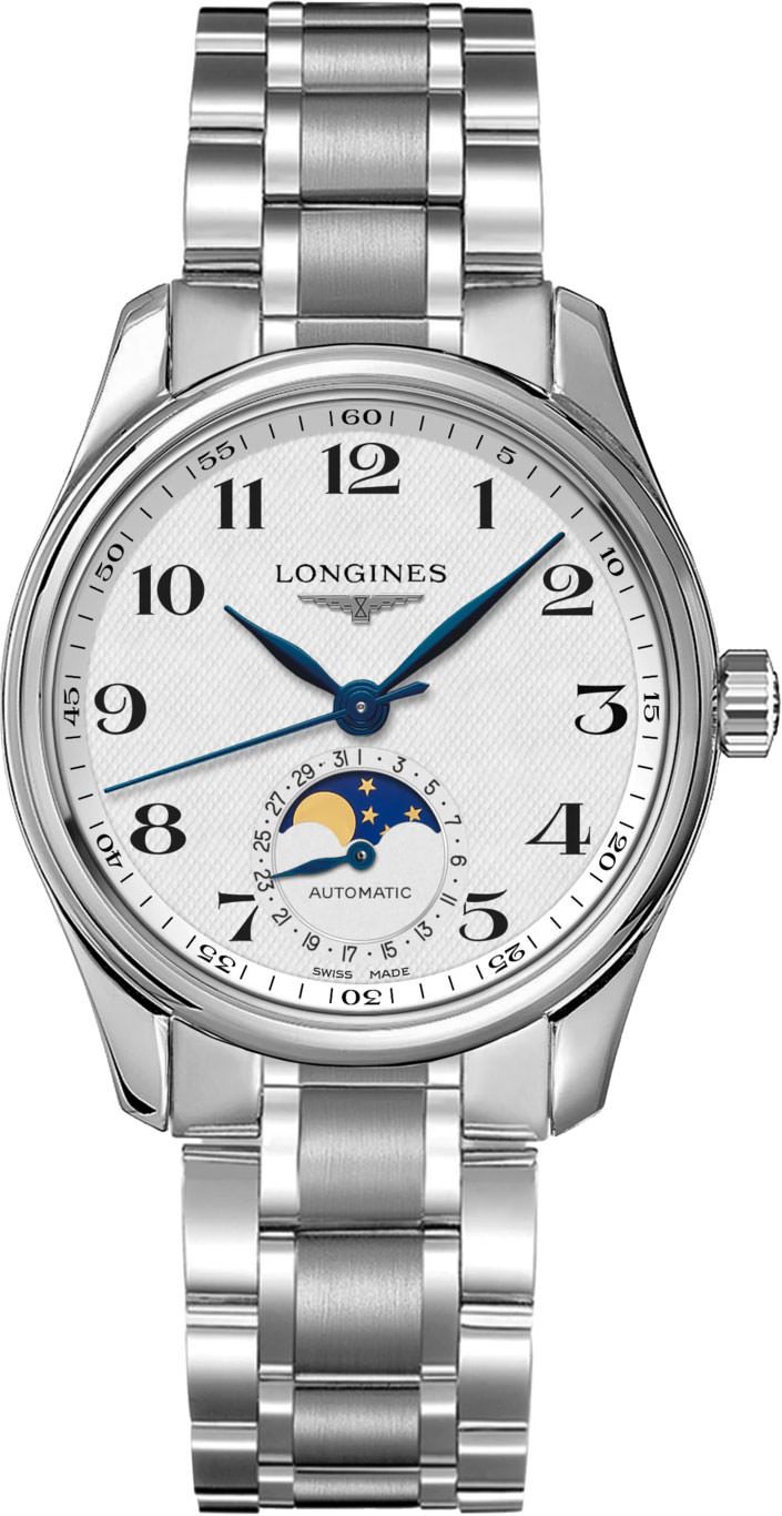 Longines Watchmaking Tradition The Longines Master Collection Silver Dial 34 mm Automatic Watch For Women - 1