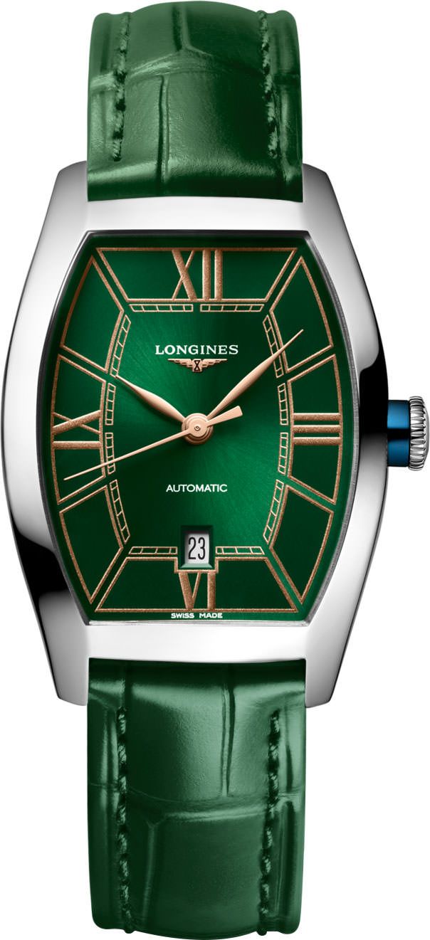 Longines Watchmaking Tradition Longines Evidenza Green Dial 26 mm Automatic Watch For Women - 1