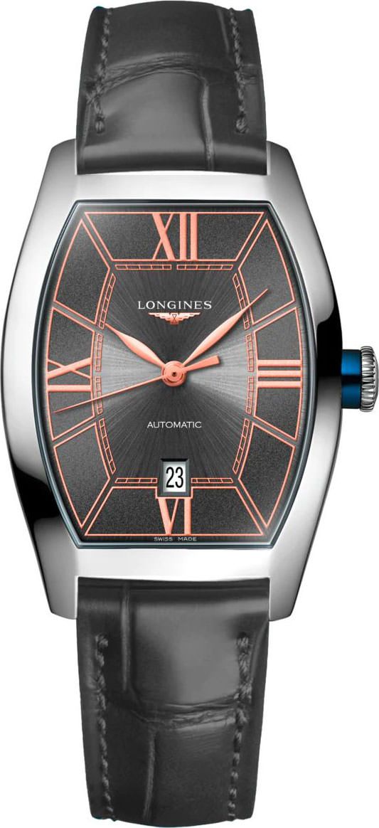 Longines Watchmaking Tradition Longines Evidenza Anthracite Dial 26 mm Automatic Watch For Women - 1