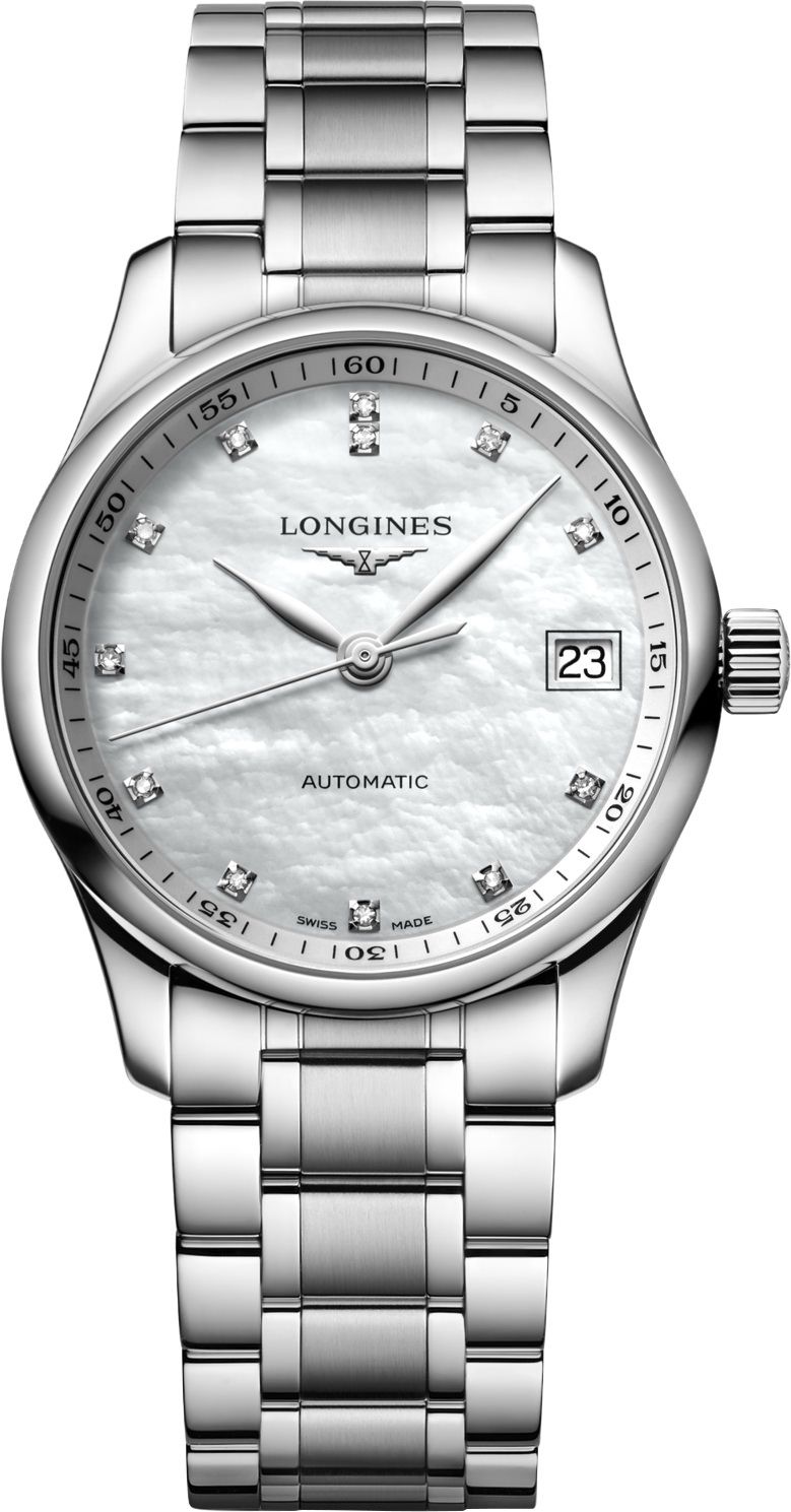 Longines Watchmaking Tradition The Longines Master Collection MOP Dial 34 mm Automatic Watch For Women - 1