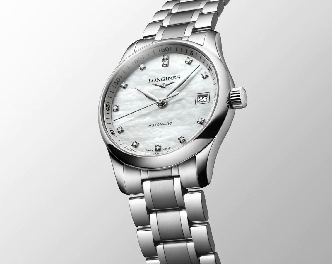 Longines Watchmaking Tradition The Longines Master Collection MOP Dial 34 mm Automatic Watch For Women - 2