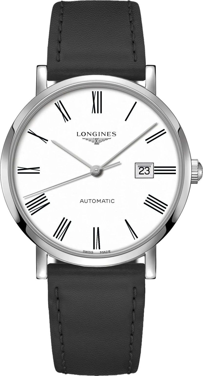 Longines Watchmaking Tradition The Longines Elegant Collection White Dial 41 mm Automatic Watch For Men - 1