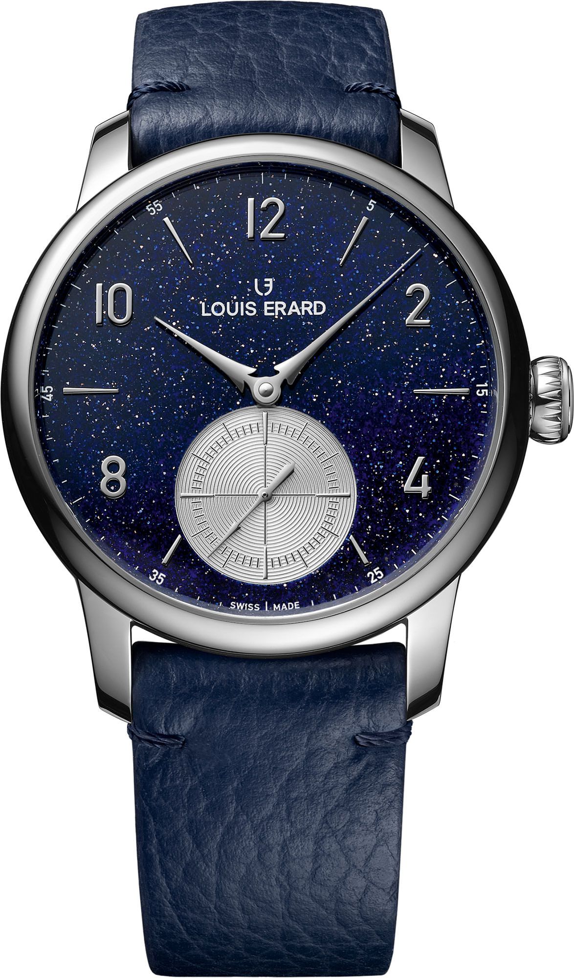 Louis Erard Excellence  Blue Dial 39 mm Automatic Watch For Unisex - 1