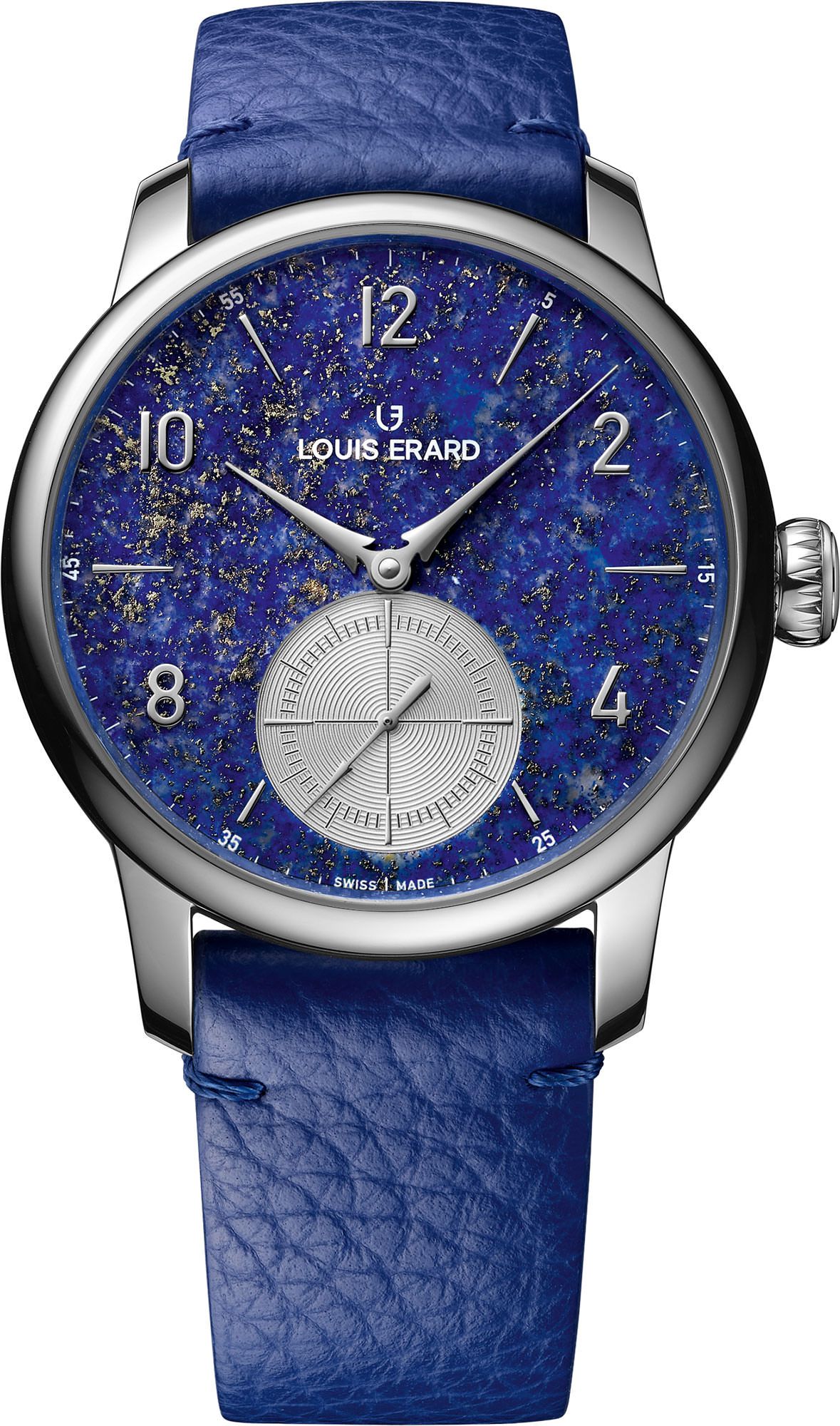 Louis Erard Excellence  Blue Dial 39 mm Automatic Watch For Unisex - 1