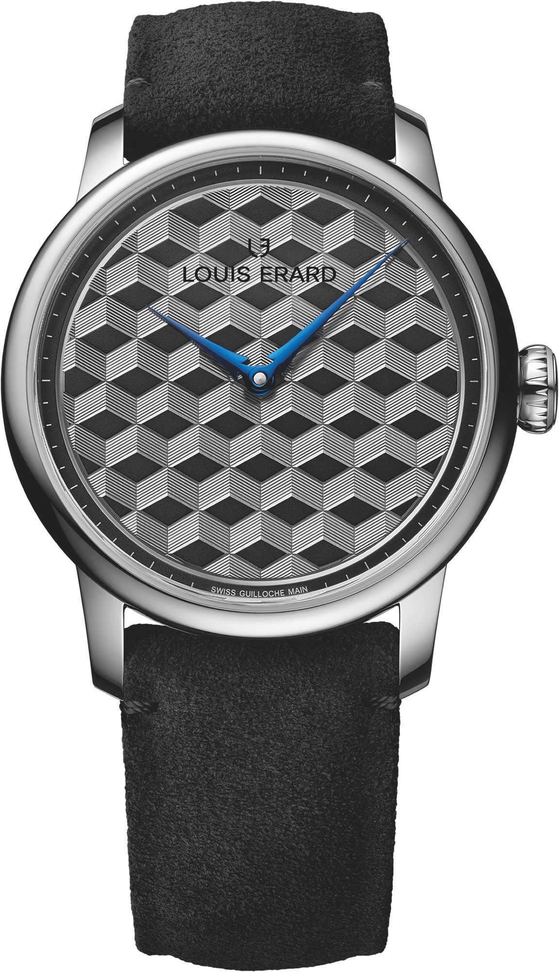 Louis Erard Excellence  Black Dial 42 mm Automatic Watch For Unisex - 1