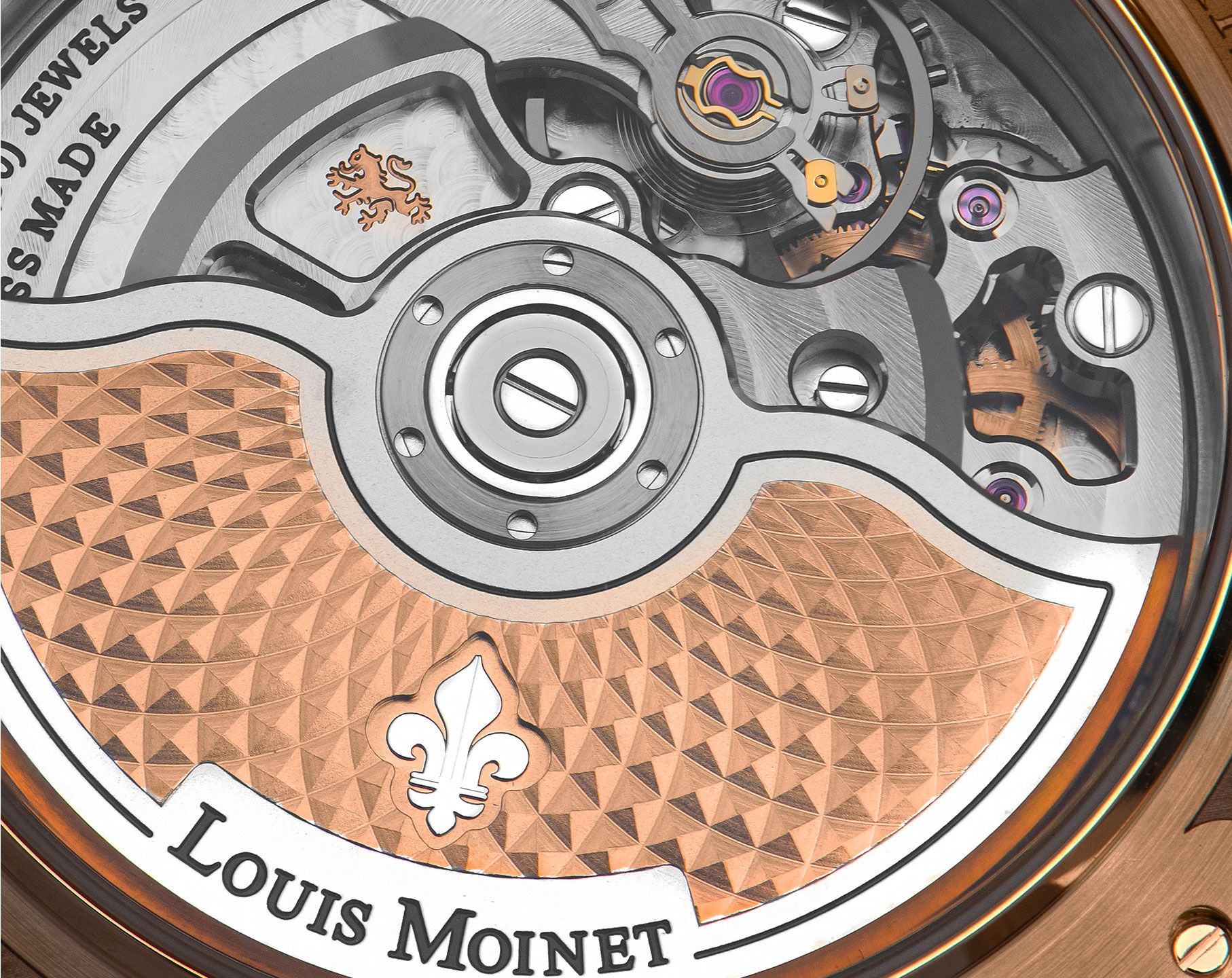 Louis Moinet Mechanical Wonders Memoris 18K Green Dial 46 mm Automatic Watch For Men - 4