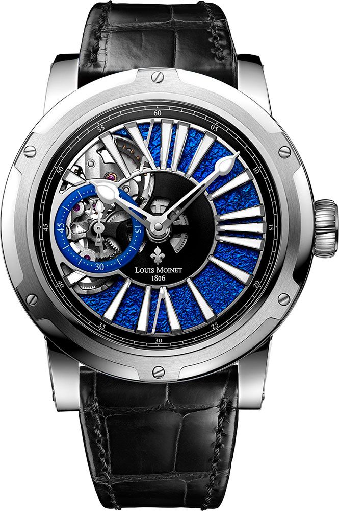 Louis Moinet Mechanical Wonders Metropolis Skeleton Dial 43.20 mm Automatic Watch For Men - 1