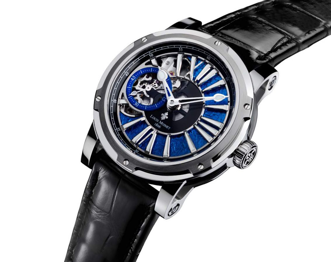 Louis Moinet Mechanical Wonders Metropolis Skeleton Dial 43.20 mm Automatic Watch For Men - 3