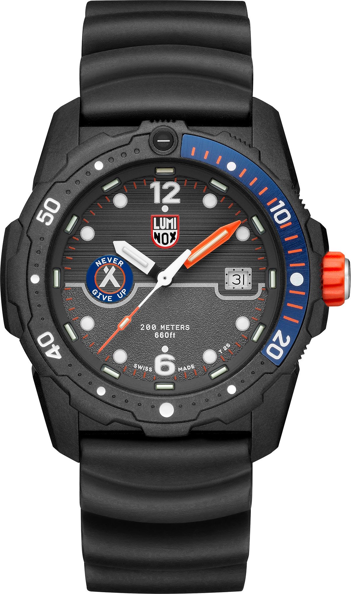 Luminox Sea Bear Grylls Survival - Sea Series Black Dial 42 mm Quartz Watch For Men - 1