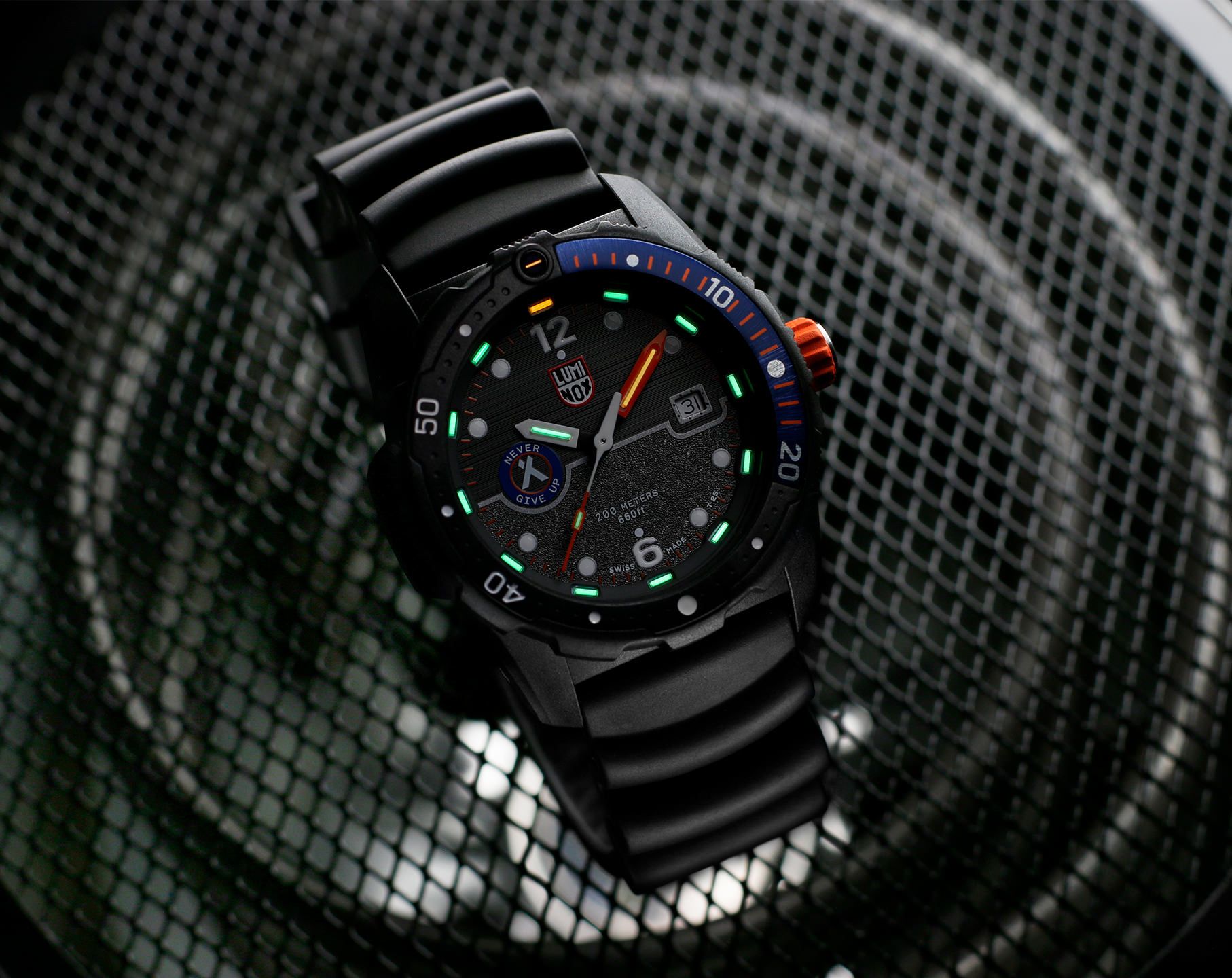 Luminox Sea Bear Grylls Survival - Sea Series Black Dial 42 mm Quartz Watch For Men - 5