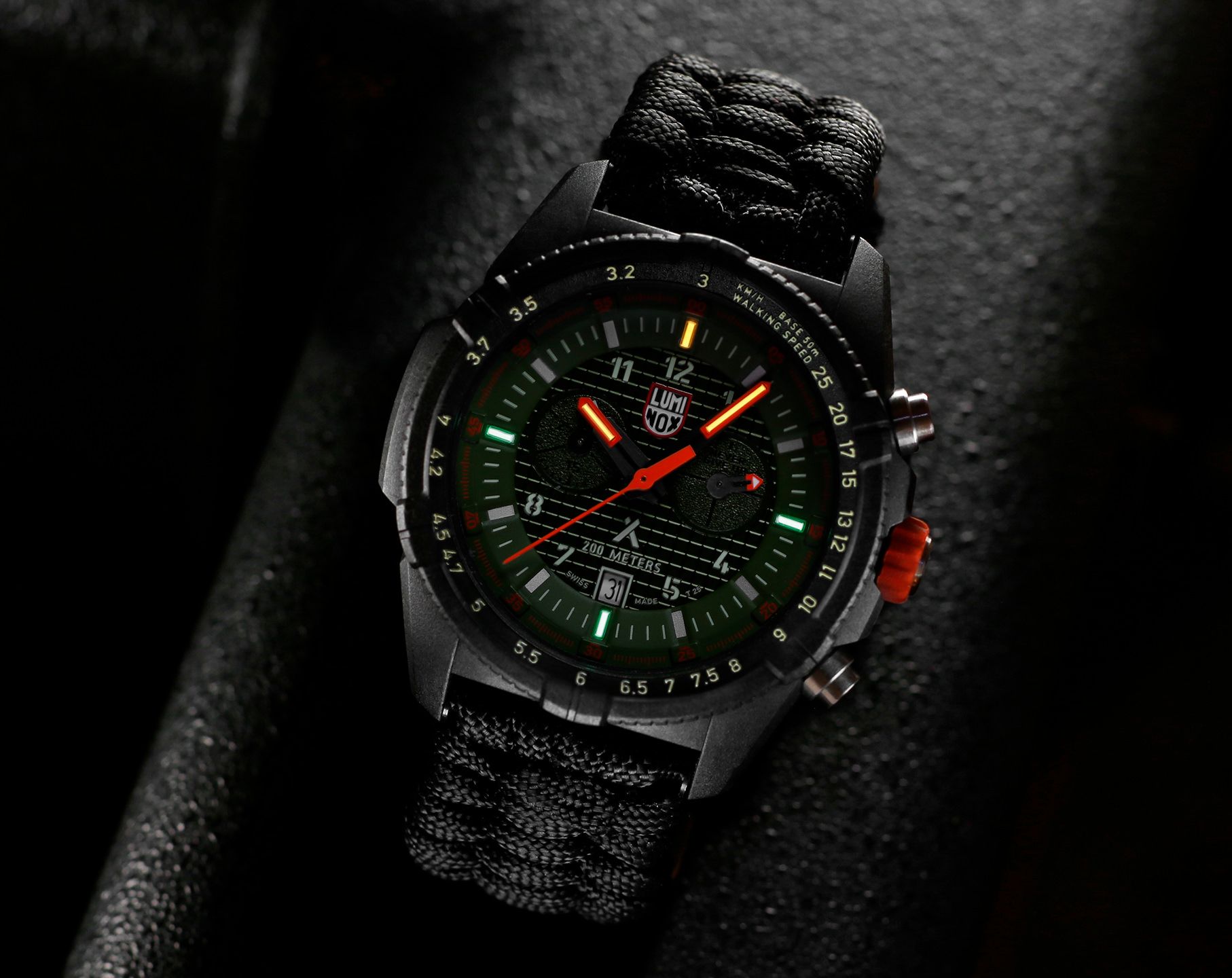 Luminox Land Bear Grylls Survival - Land Series Green Dial 45 mm Quartz Watch For Men - 2