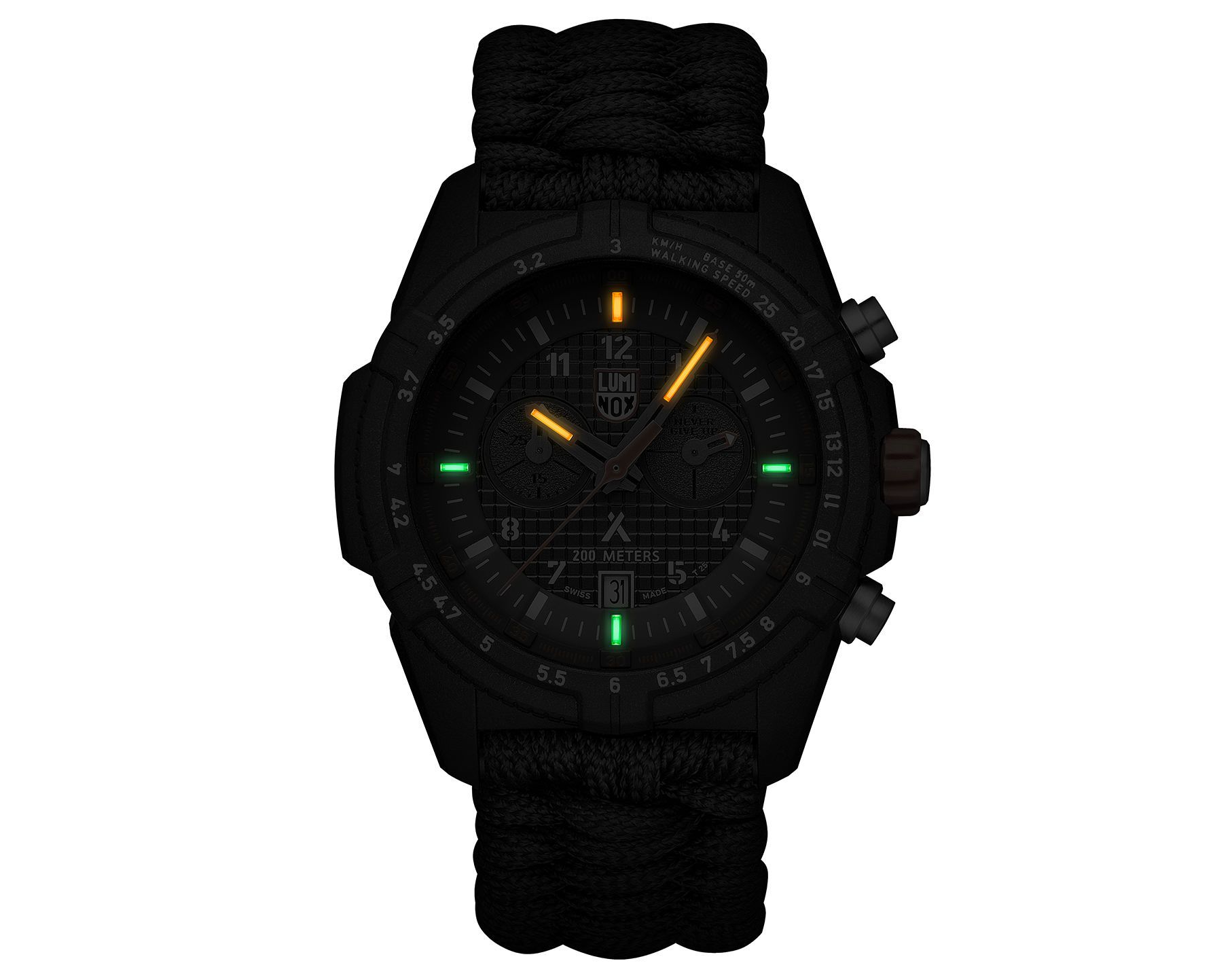 Luminox Land Bear Grylls Survival - Land Series Green Dial 45 mm Quartz Watch For Men - 4