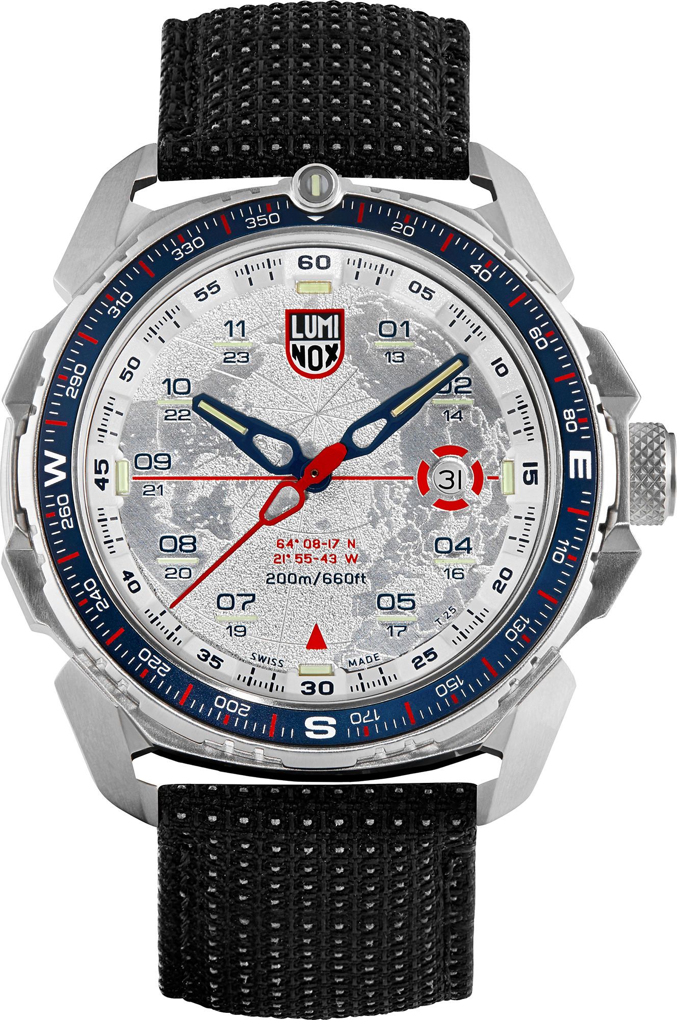 Luminox Land Ice-Sar Arctic Series Silver Dial 46 mm Quartz Watch For Men - 1