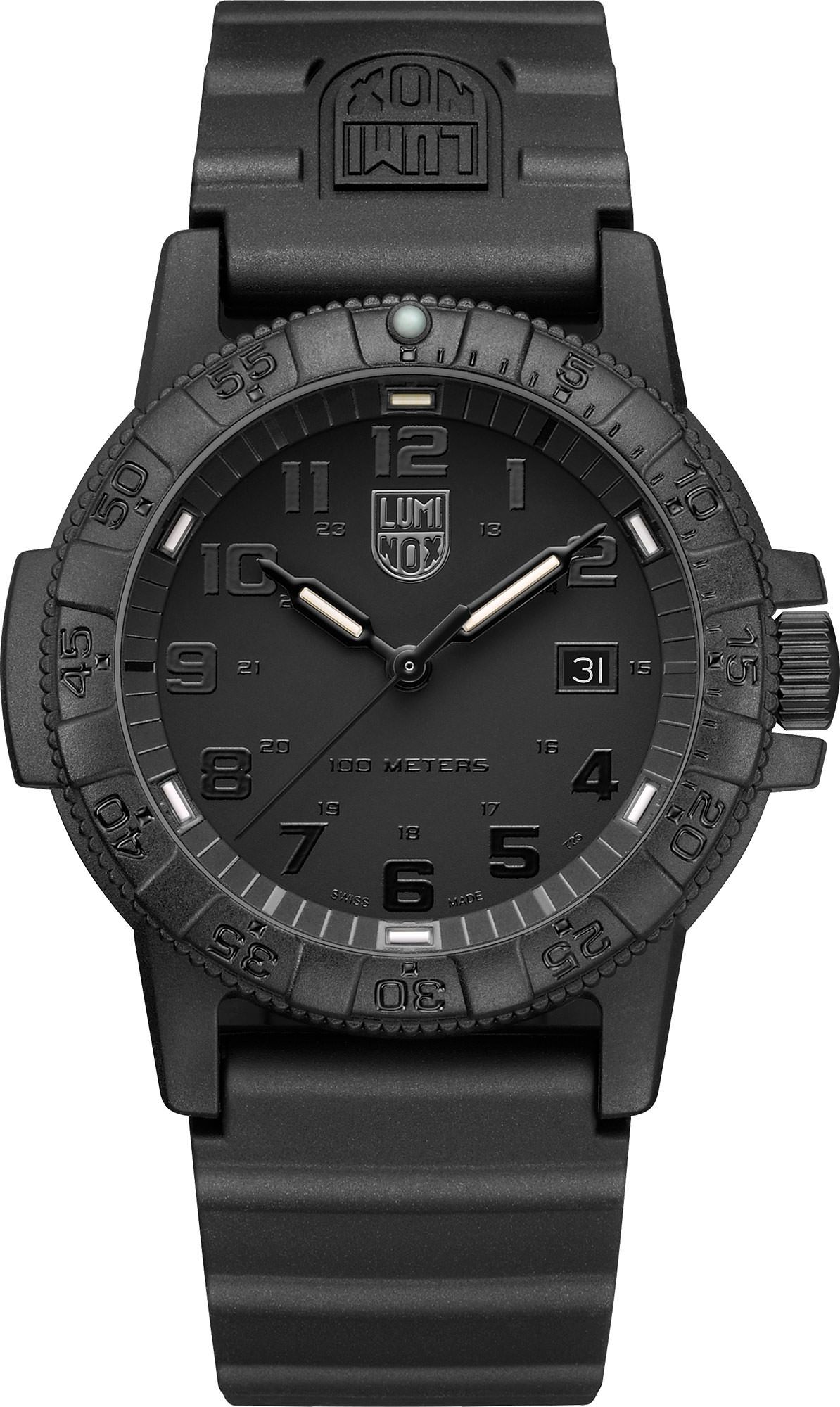 Luminox Sea Leatherback Sea Turtle Black Dial 44 mm Quartz Watch For Men - 1