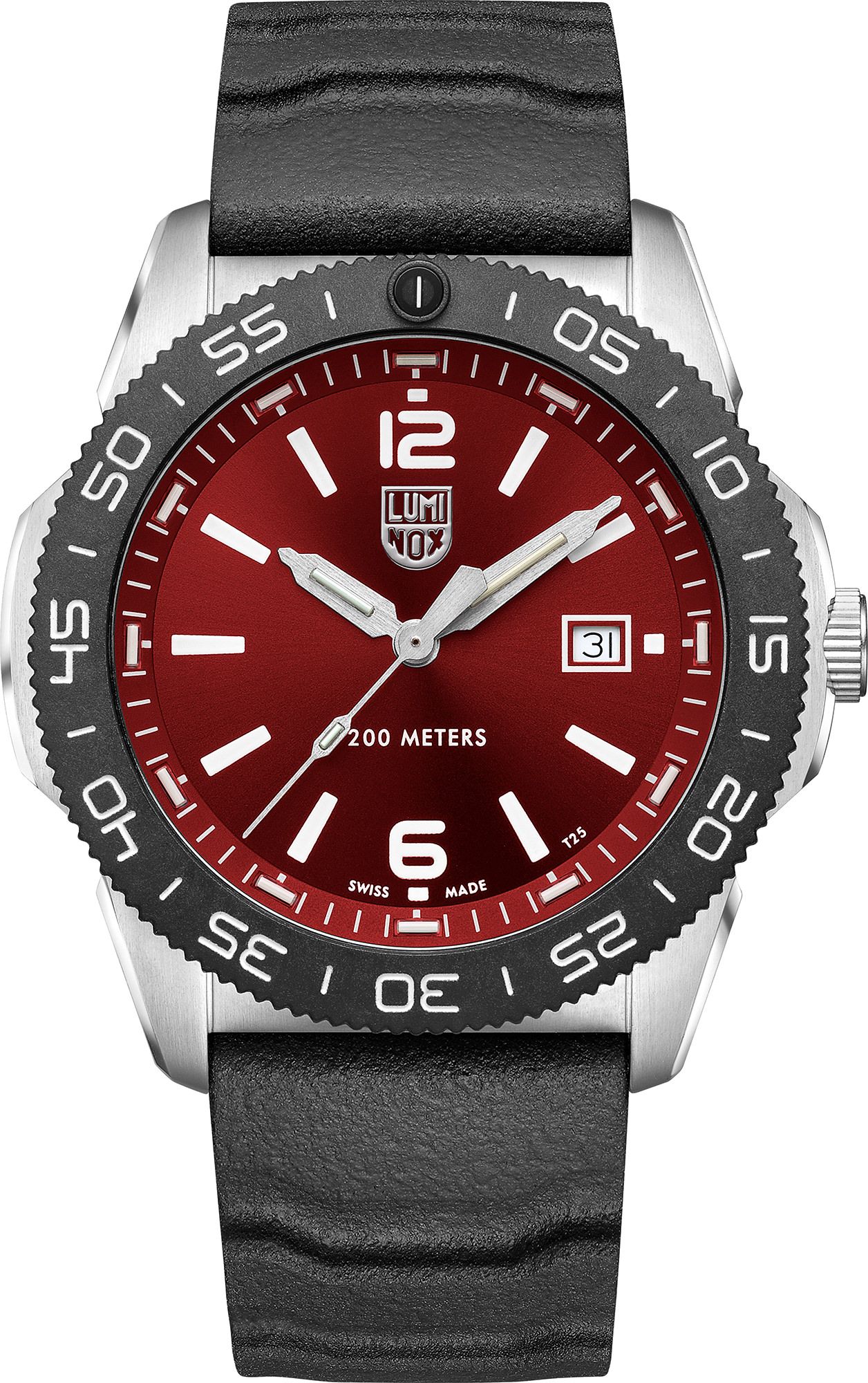 Luminox Sea Pacific Diver Red Dial 44 mm Quartz Watch For Men - 1