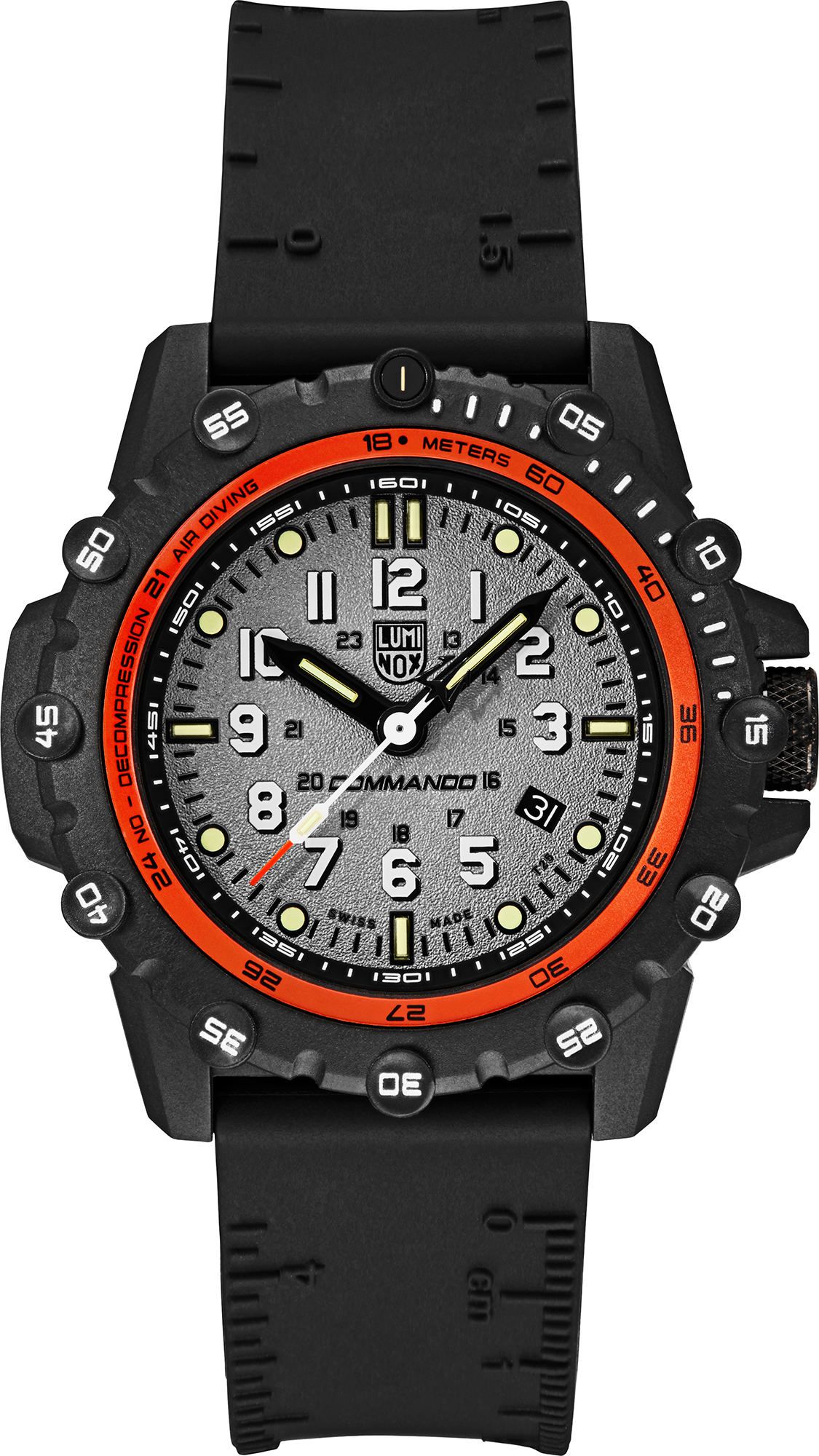 Luminox Sea Commando Raider Black Dial 46 mm Quartz Watch For Men - 1