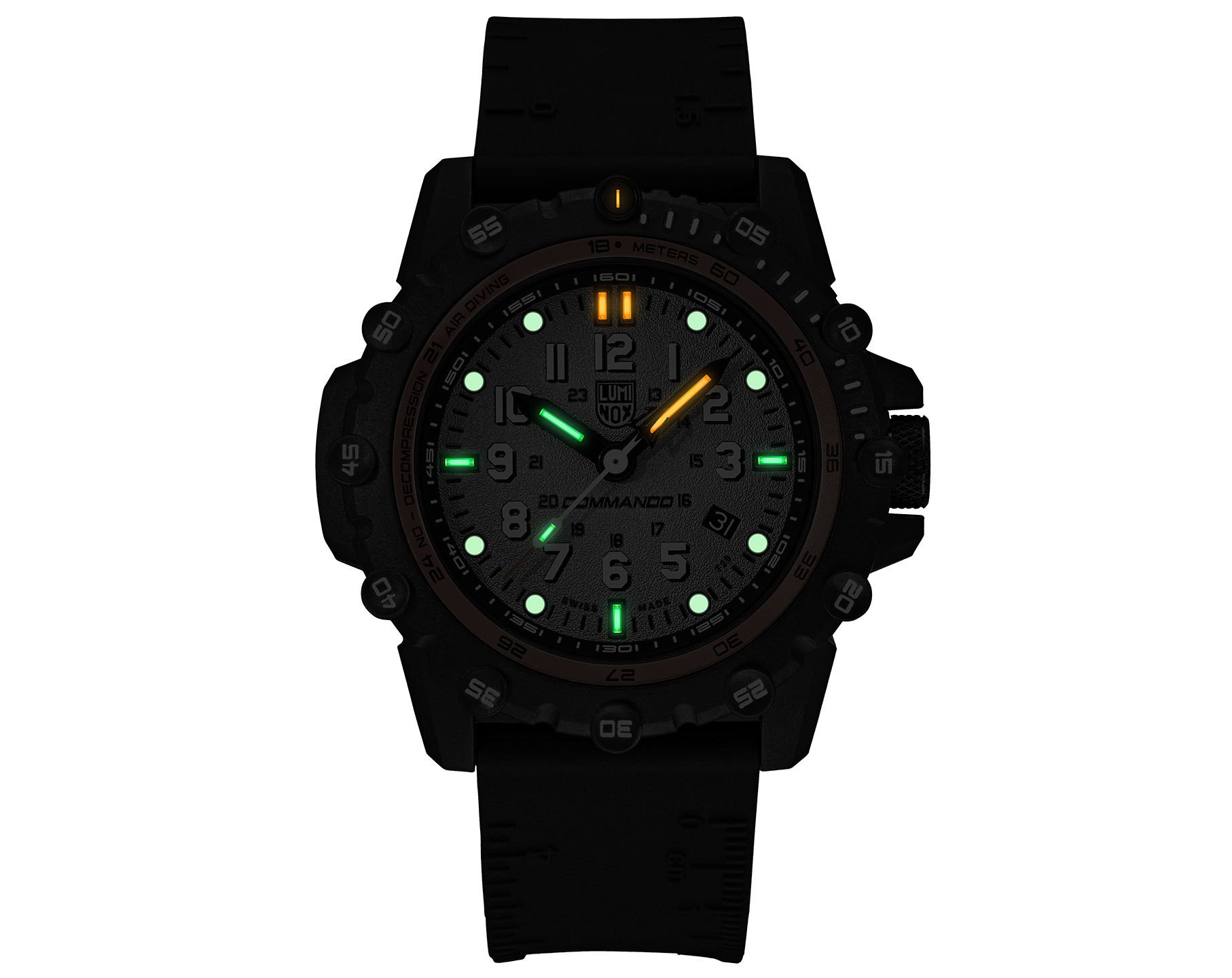 Luminox Sea Commando Raider Black Dial 46 mm Quartz Watch For Men - 2