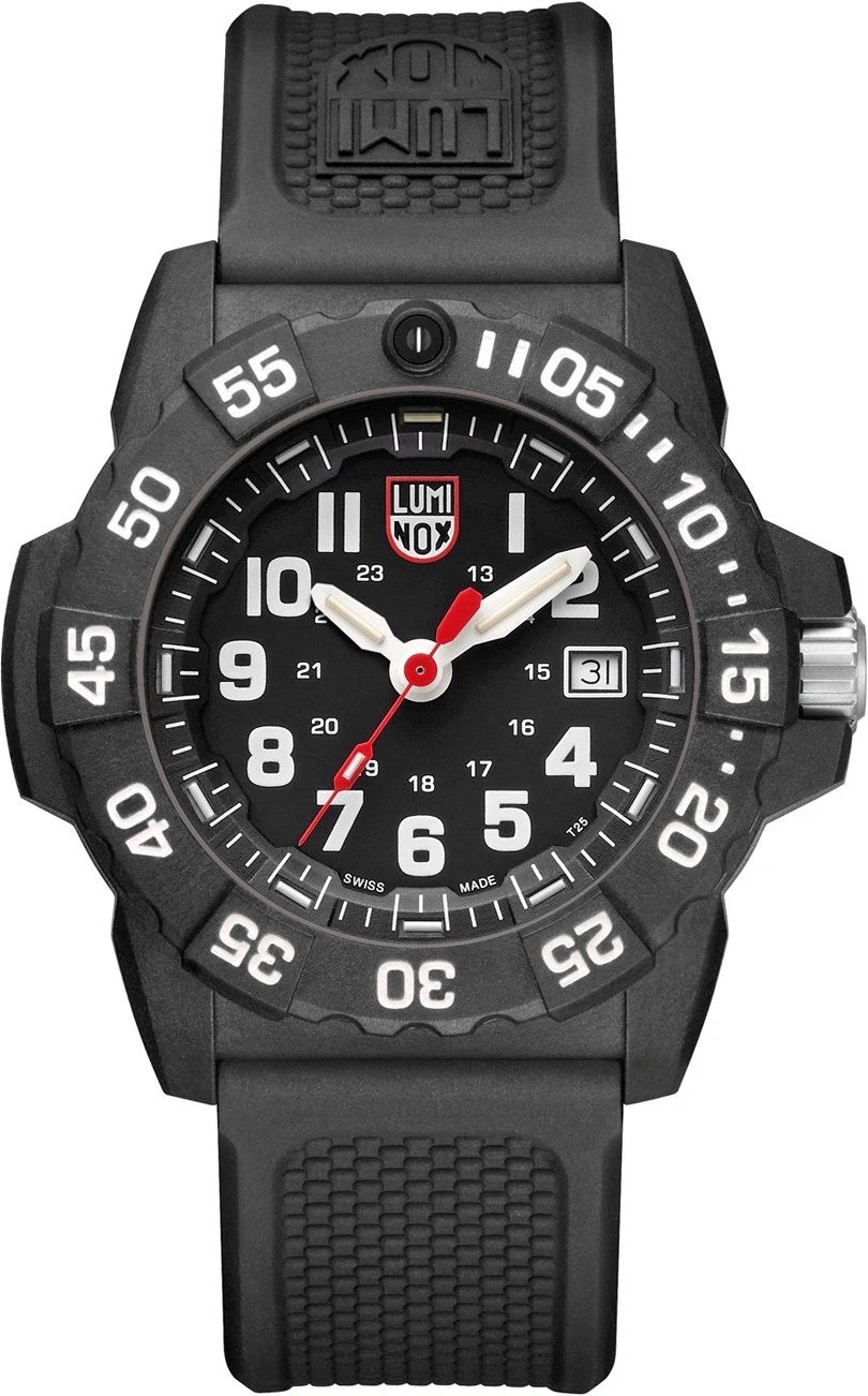 Luminox Sea Volition Collaboration Black Dial 45 mm Quartz Watch For Men - 1