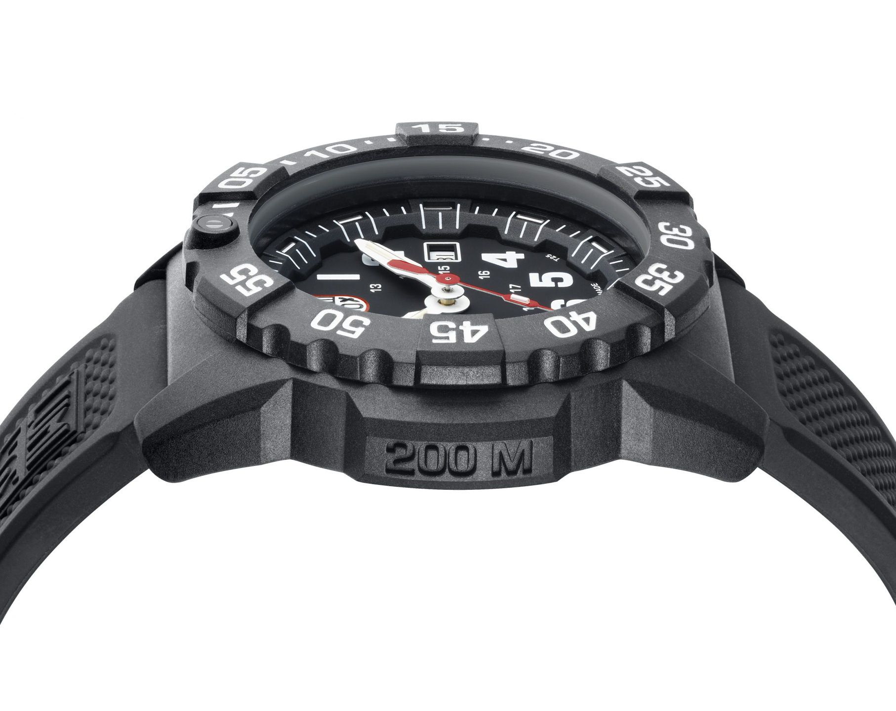 Luminox Sea Volition Collaboration Black Dial 45 mm Quartz Watch For Men - 5