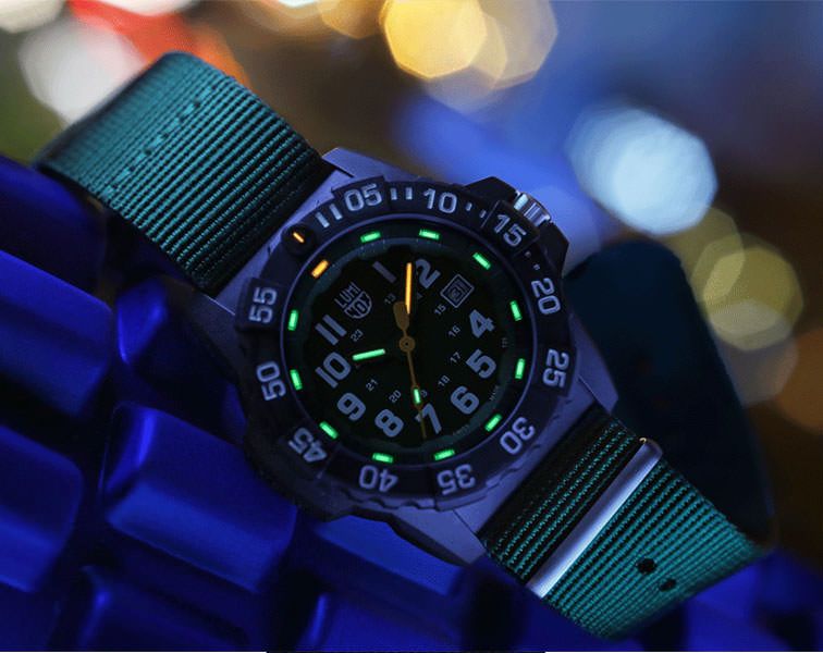 Luminox Sea Navy Seal Watches Green Dial 45 mm Quartz Watch For Men - 3