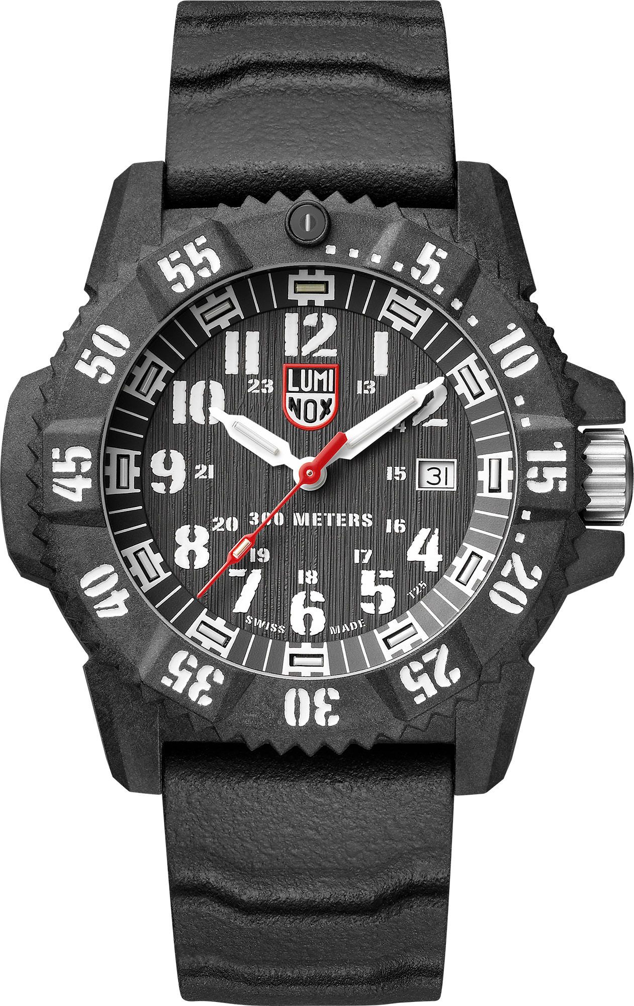 Luminox Sea Master Carbon Seal Automatics Black Dial 46 mm Quartz Watch For Men - 1