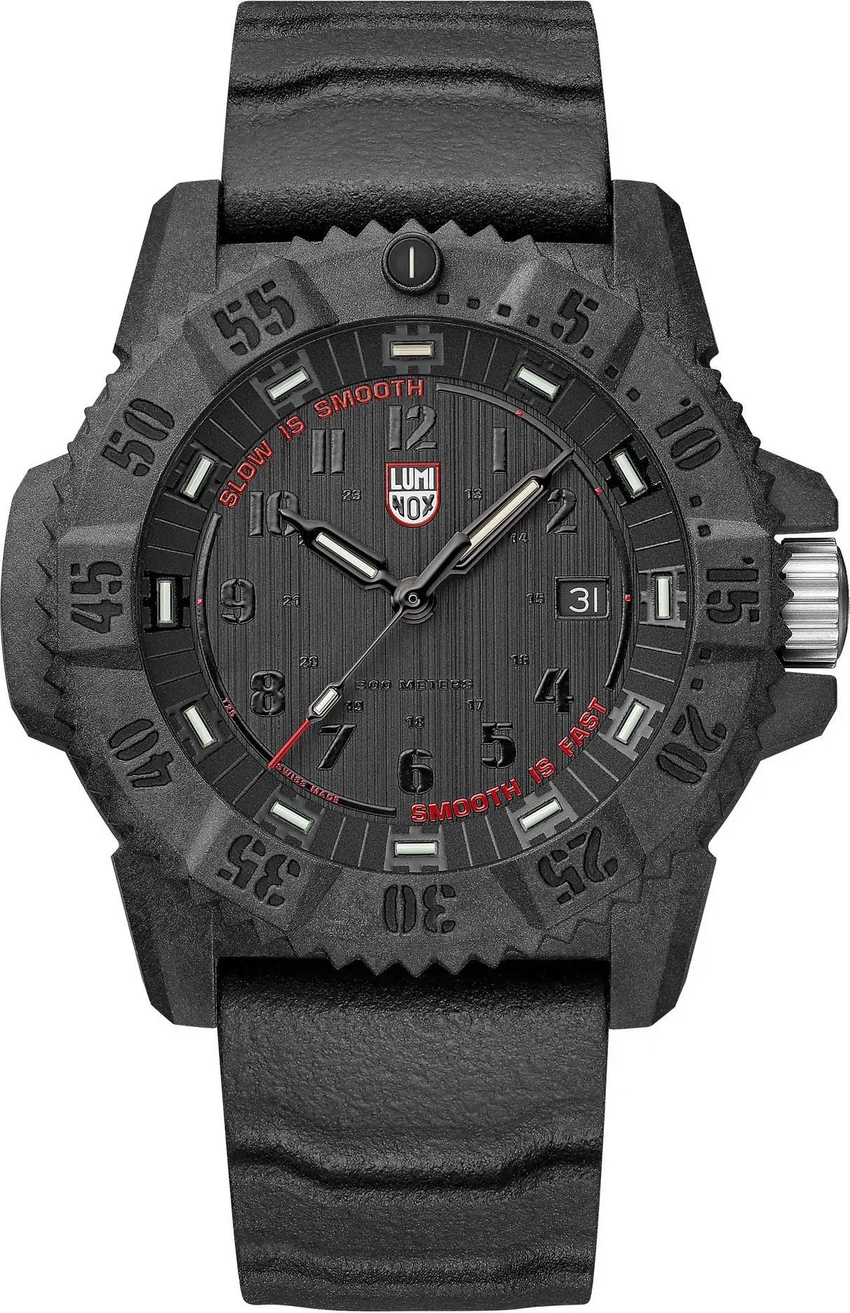 Luminox Sea Master Carbon Seal Automatics Grey Dial 46 mm Quartz Watch For Men - 1