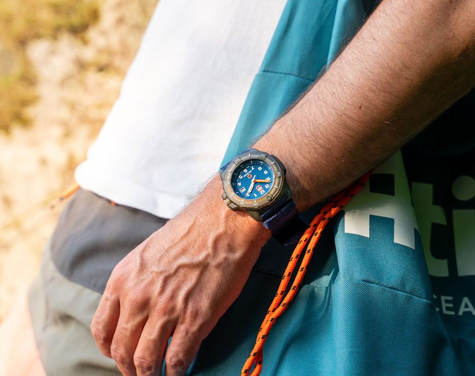 Luminox Sea #tide Recycled Ocean Plastic Blue Dial 46 mm Quartz Watch For Men - 8