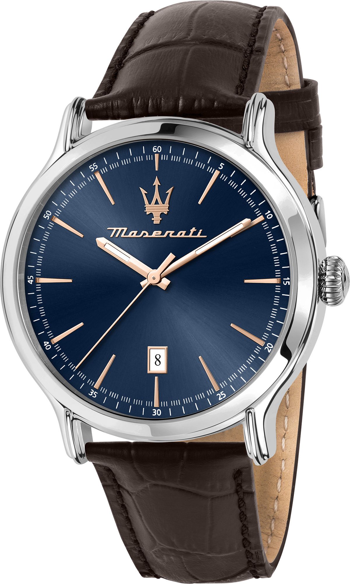 Maserati Classic Epoca Blue Dial 42 mm Quartz Watch For Men - 1