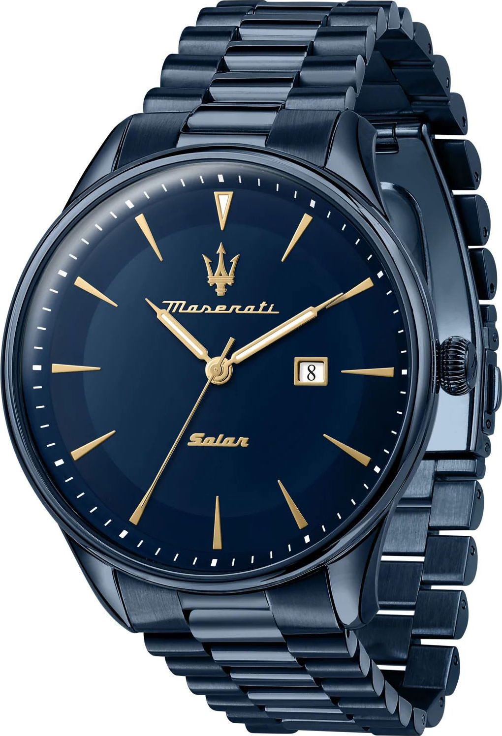 Maserati Classic Tradizione Blue Dial 45 mm Quartz Watch For Men - 1