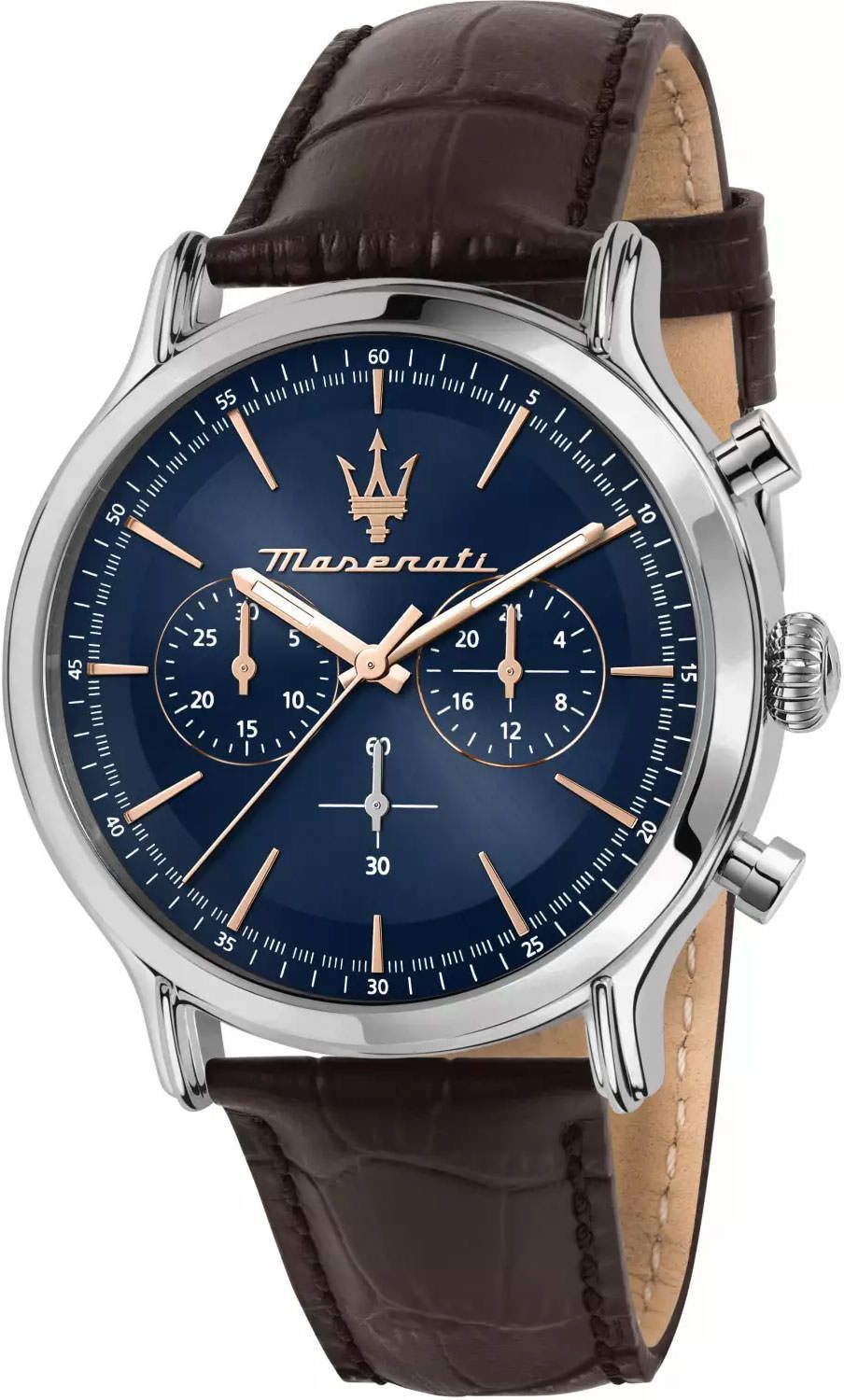 Maserati Classic Epoca Blue Dial 42 mm Quartz Watch For Men - 1