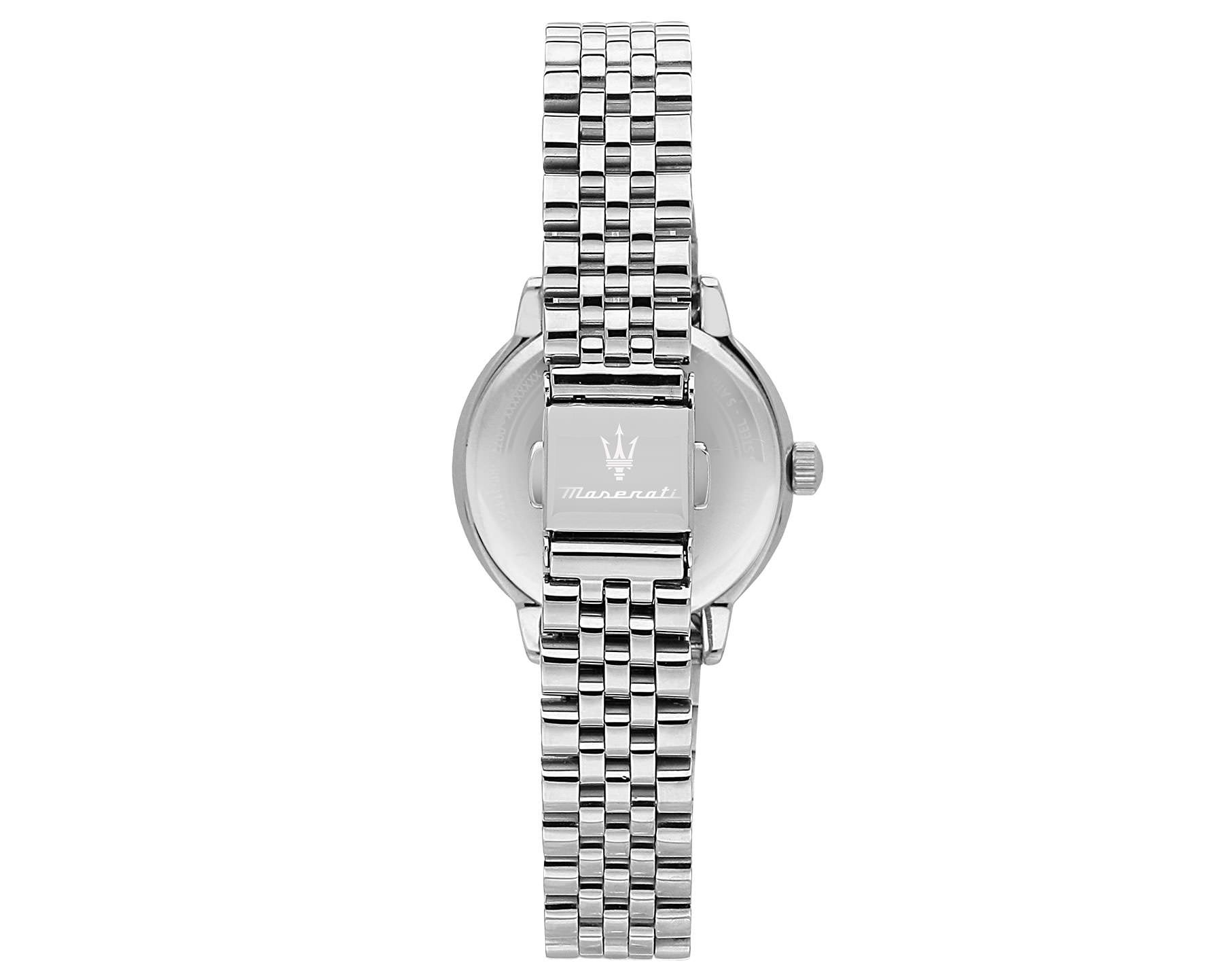 Maserati Lifestyle Successo Solar Silver Dial 32 mm Quartz Watch For Women - 4