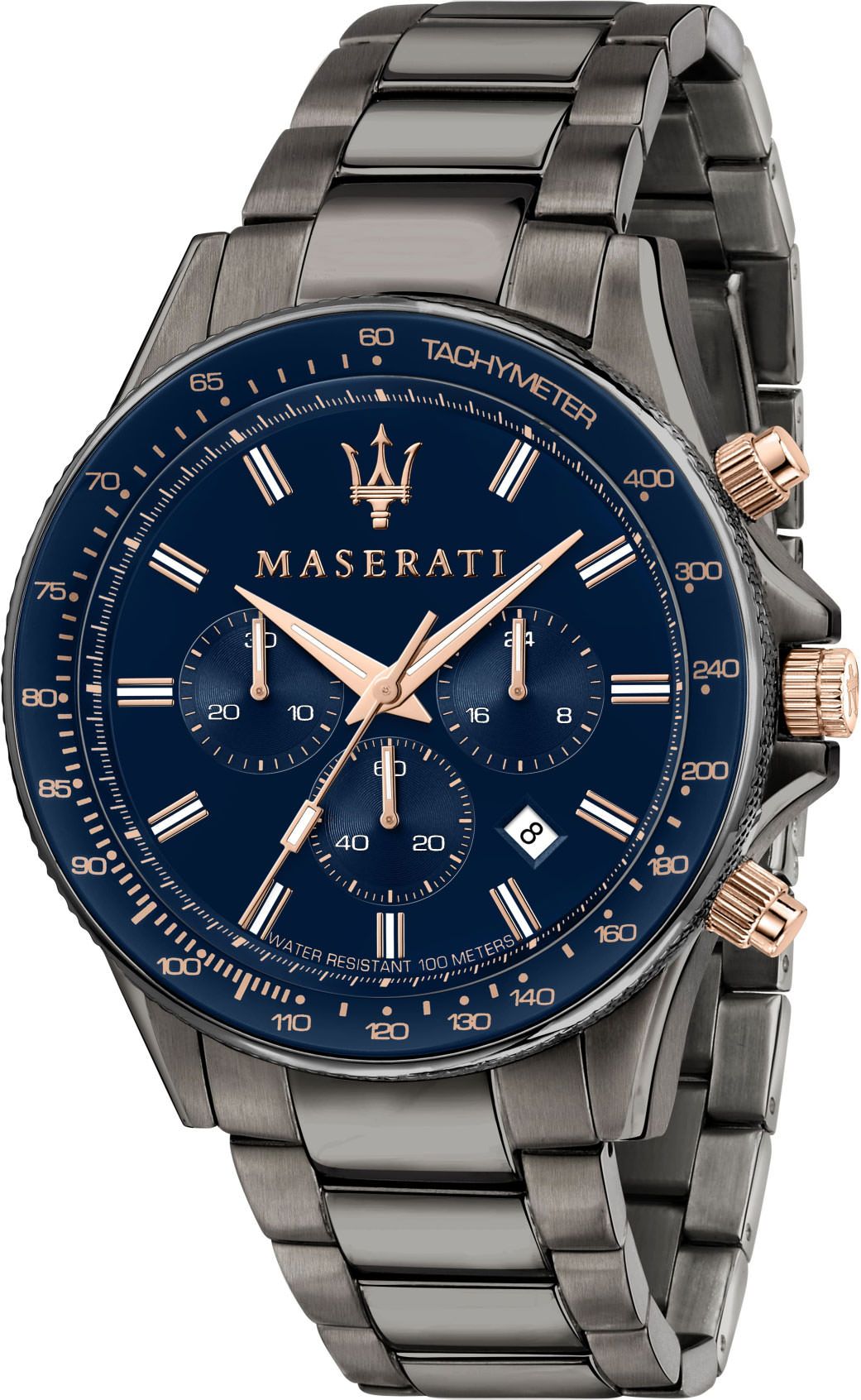 Maserati Sport Sfida Blue Dial 44 mm Quartz Watch For Men - 1