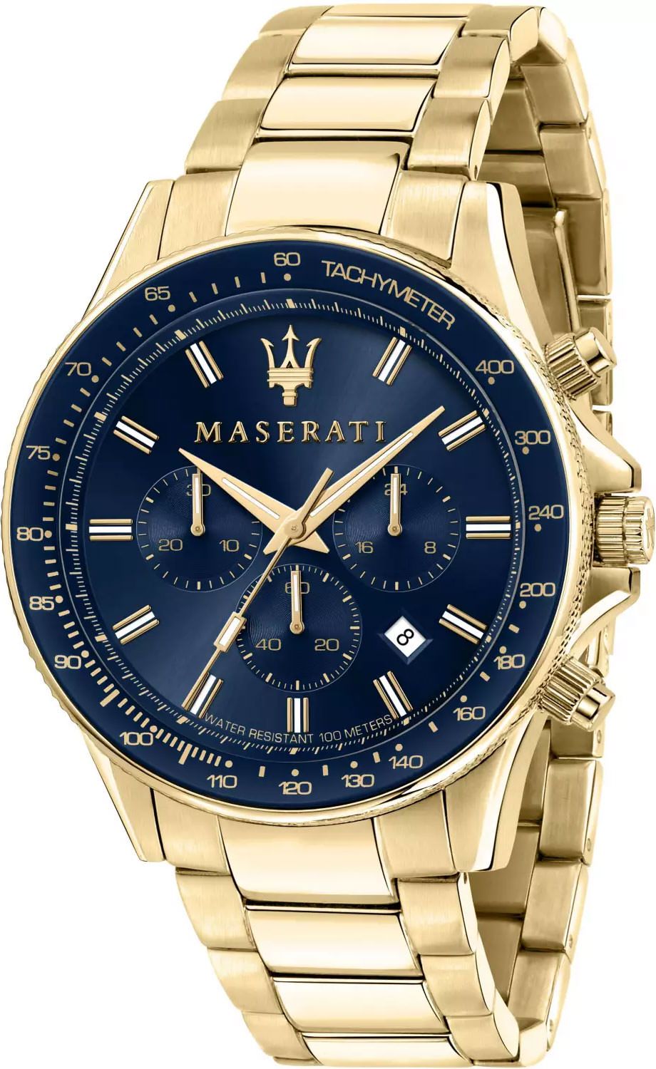 Maserati Sport Sfida Blue Dial 44 mm Quartz Watch For Men - 1