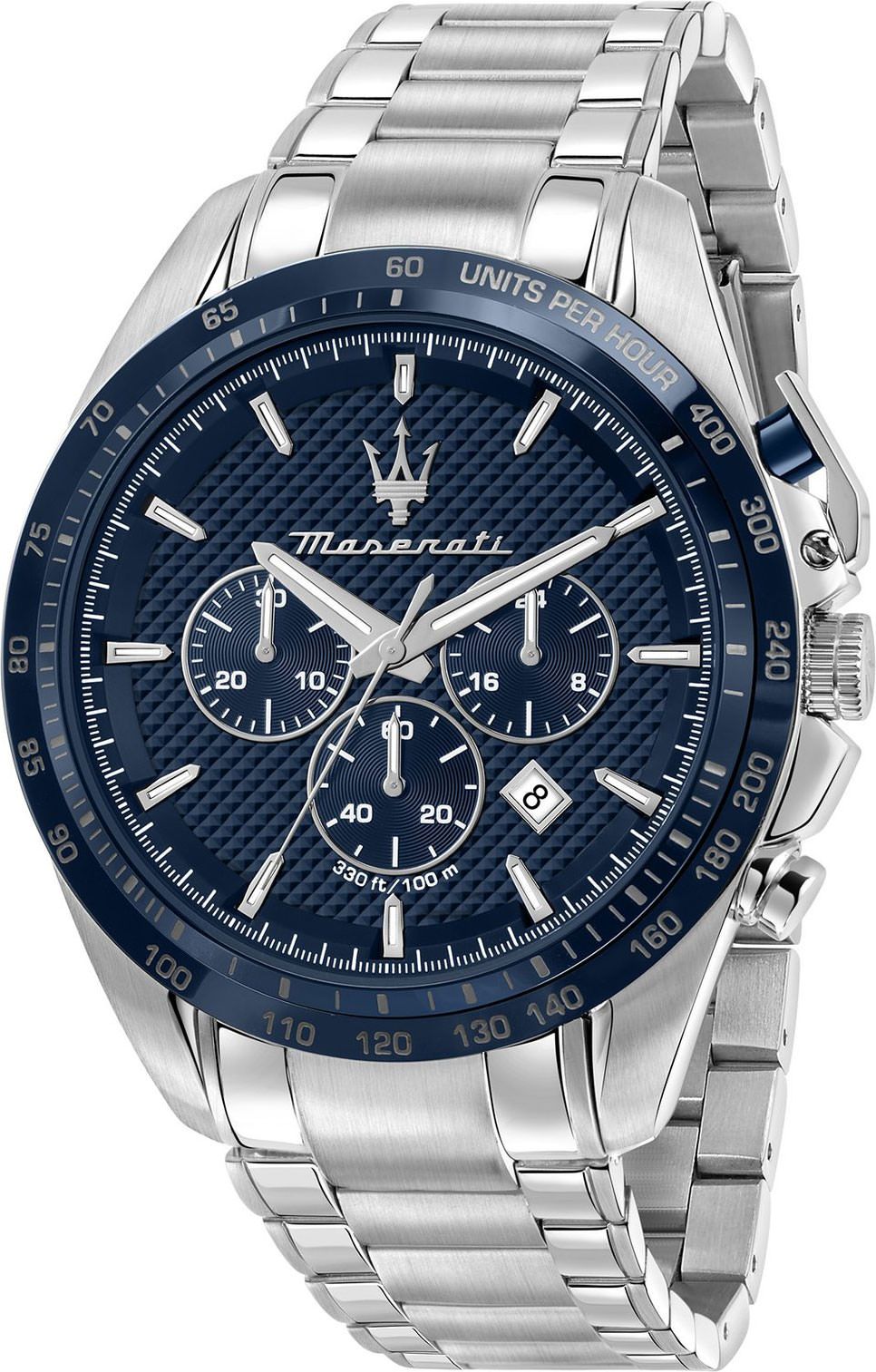 Maserati Sport Traguardo Blue Dial 45 mm Quartz Watch For Men - 1