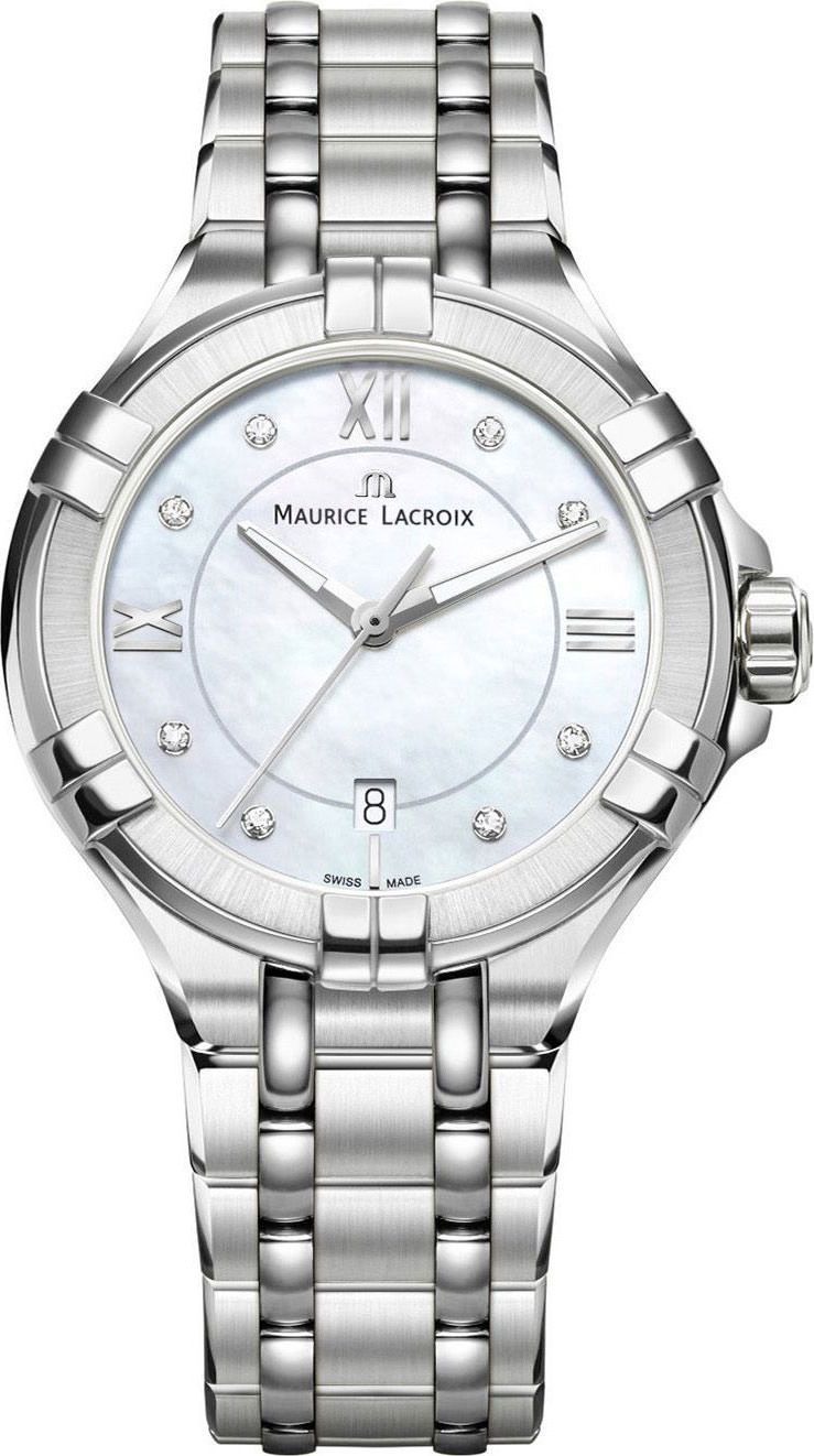 Maurice Lacroix Aikon Quartz Date MOP Dial 30 mm Quartz Watch For Women - 1