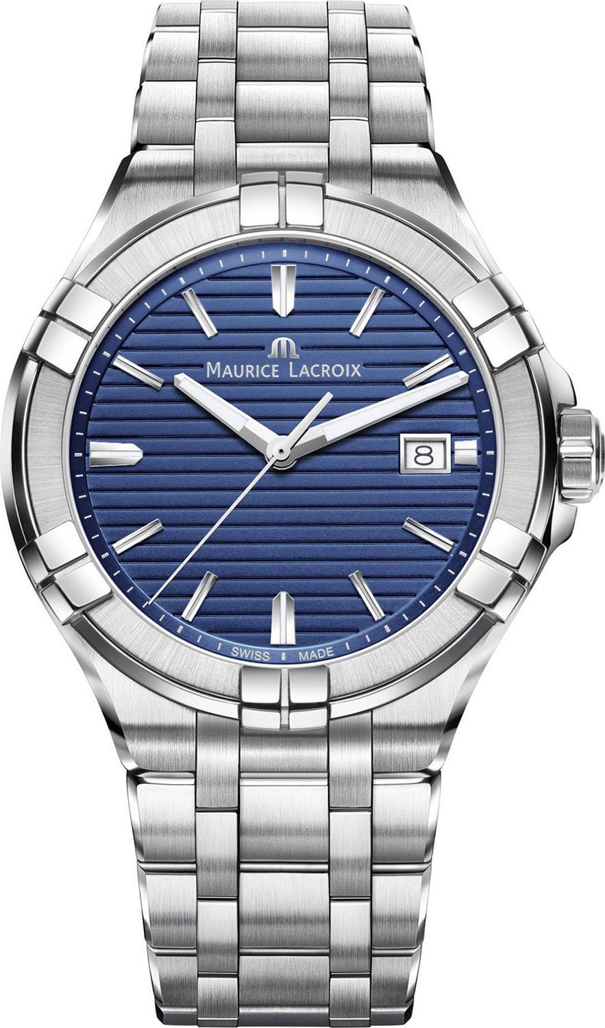 Maurice Lacroix Aikon Quartz  Blue Dial 42 mm Quartz Watch For Men - 1