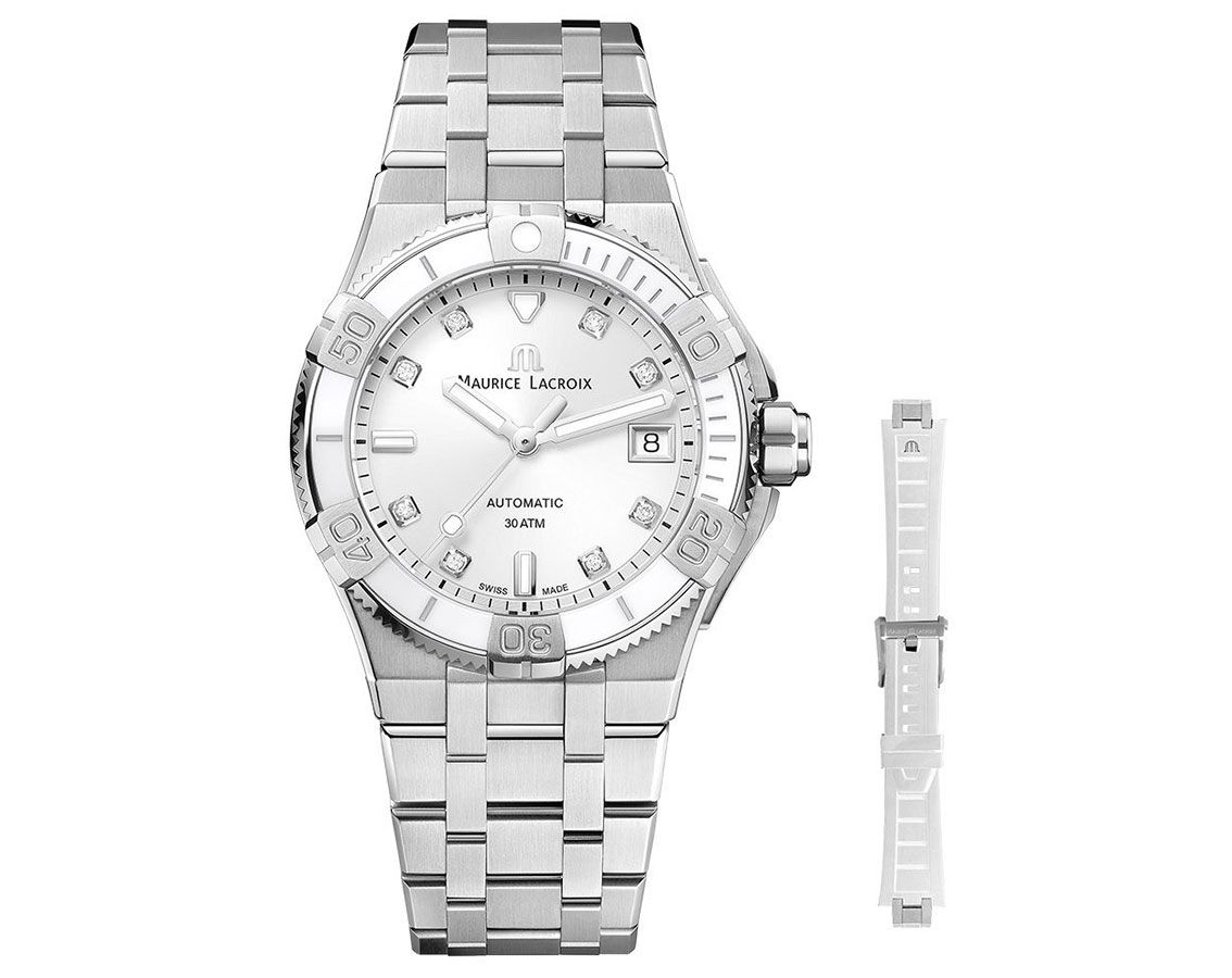 Maurice Lacroix Aikon Automatic Venturer White Dial 38 mm Automatic Watch For Women - 2