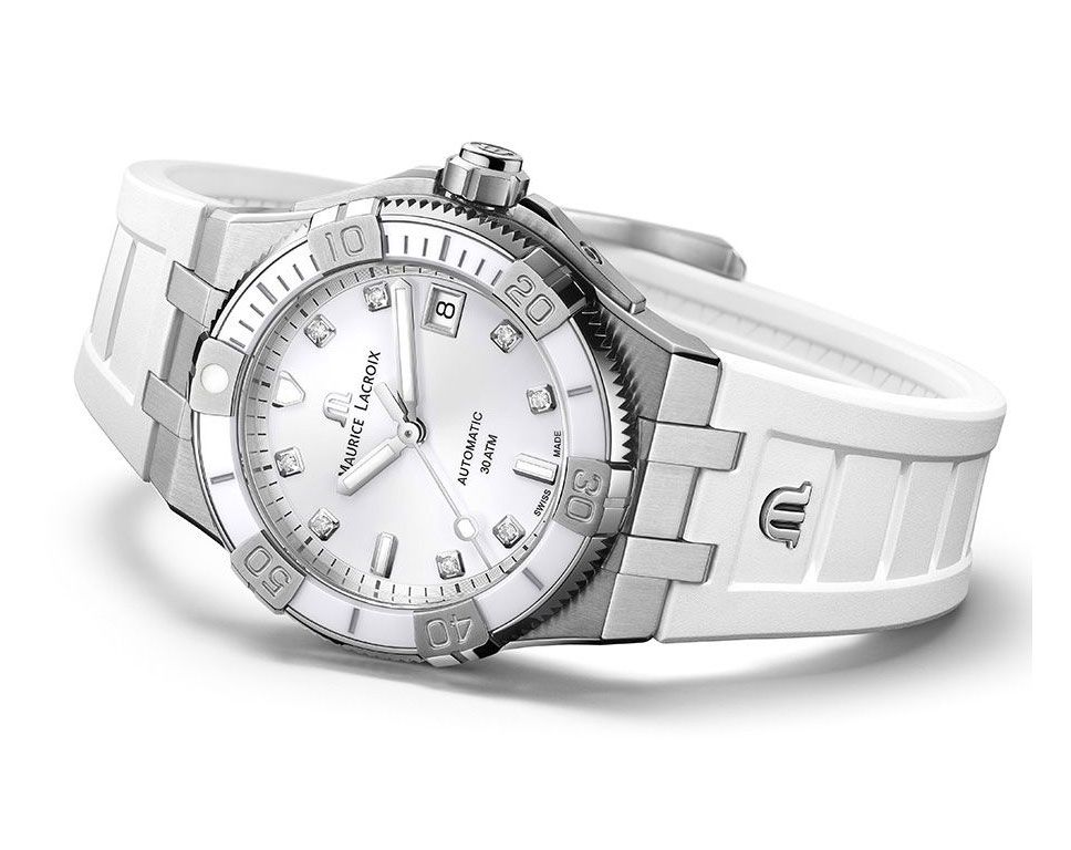 Maurice Lacroix Aikon Automatic Venturer White Dial 38 mm Automatic Watch For Women - 3