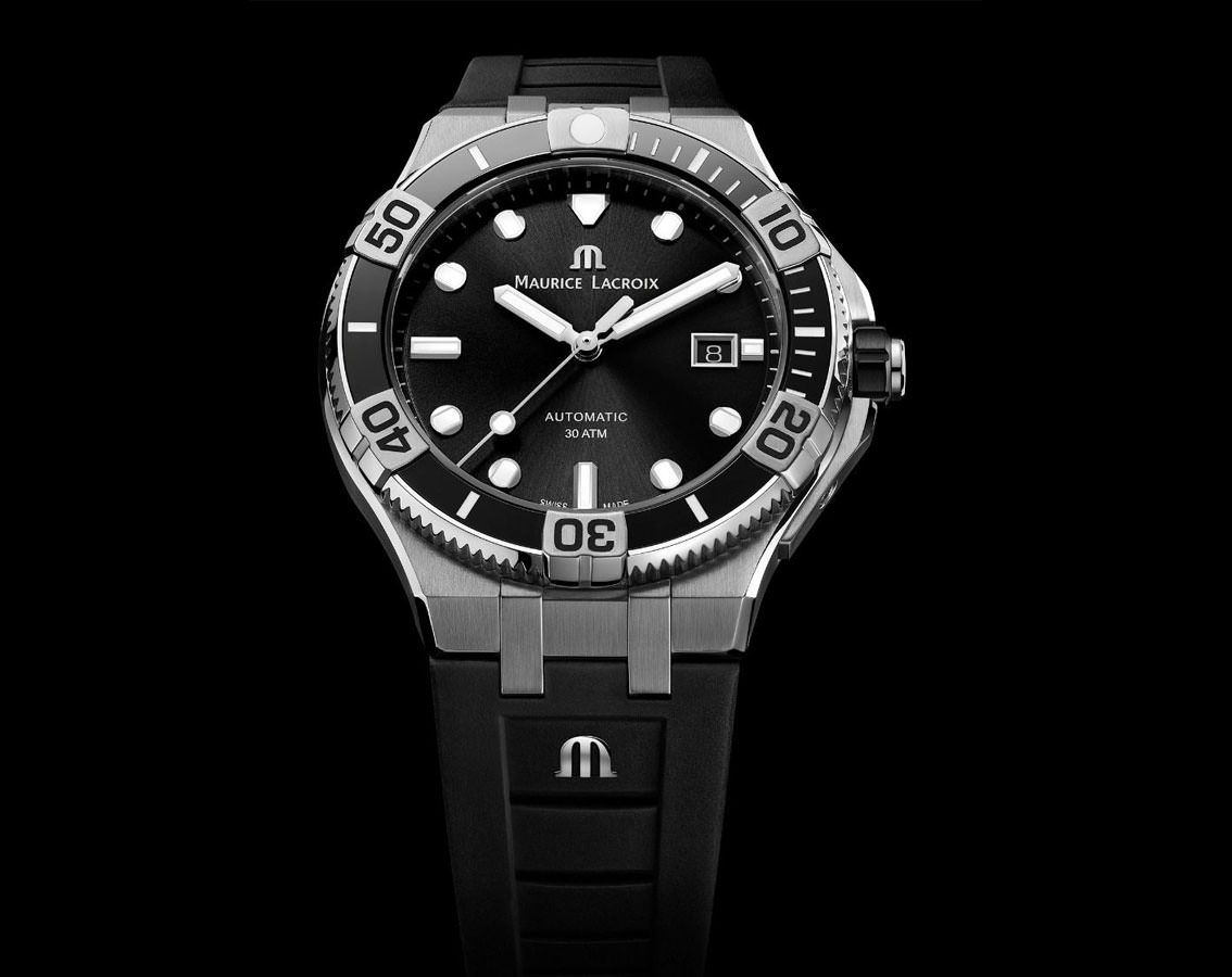 Maurice Lacroix Aikon Automatic Venturer Black Dial 43 mm Automatic Watch For Men - 3