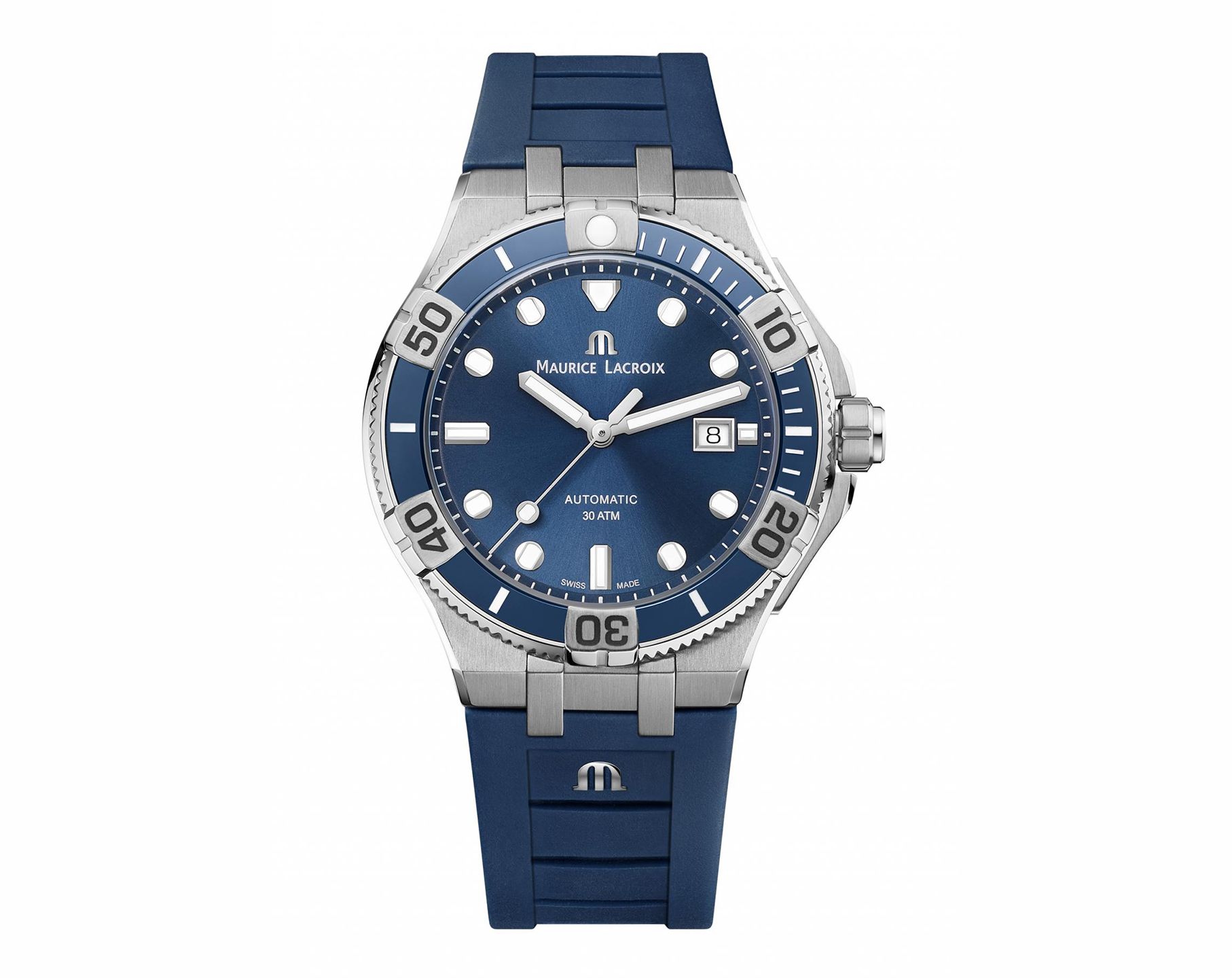 Maurice Lacroix Aikon Automatic Venturer Blue Dial 43 mm Automatic Watch For Men - 4