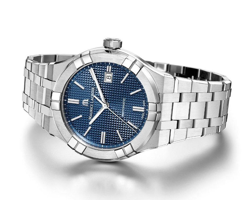 Maurice Lacroix Aikon Automatic Automatic Blue Dial 42 mm Automatic Watch For Men - 5