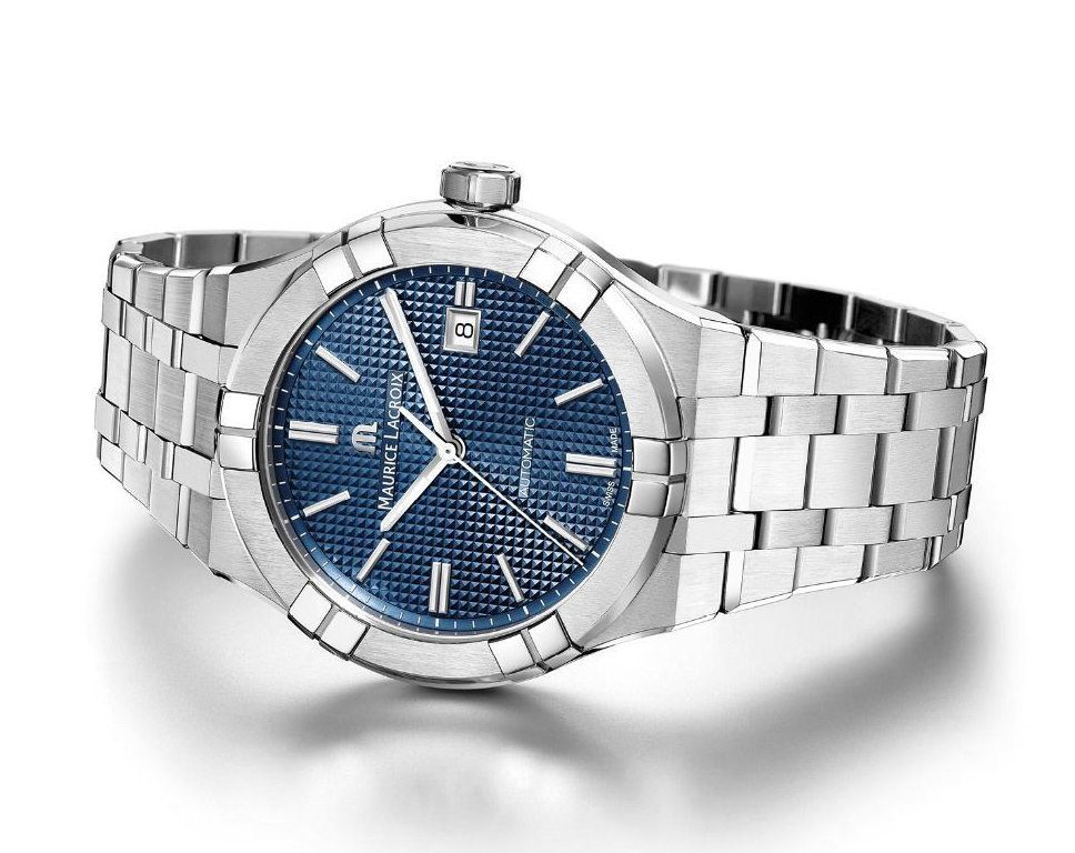 Maurice Lacroix Aikon Automatic Automatic Blue Dial 42 mm Automatic Watch For Men - 3